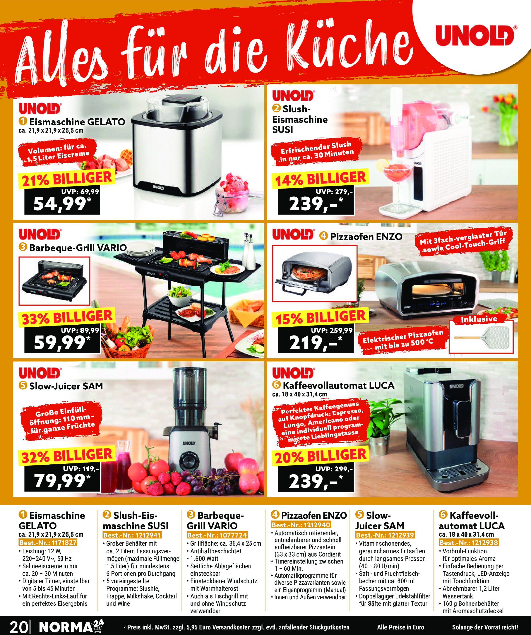 norma - Norma - Bestellmagazin-Prospekt gültig vom 01.07. bis 31.07. - page: 20