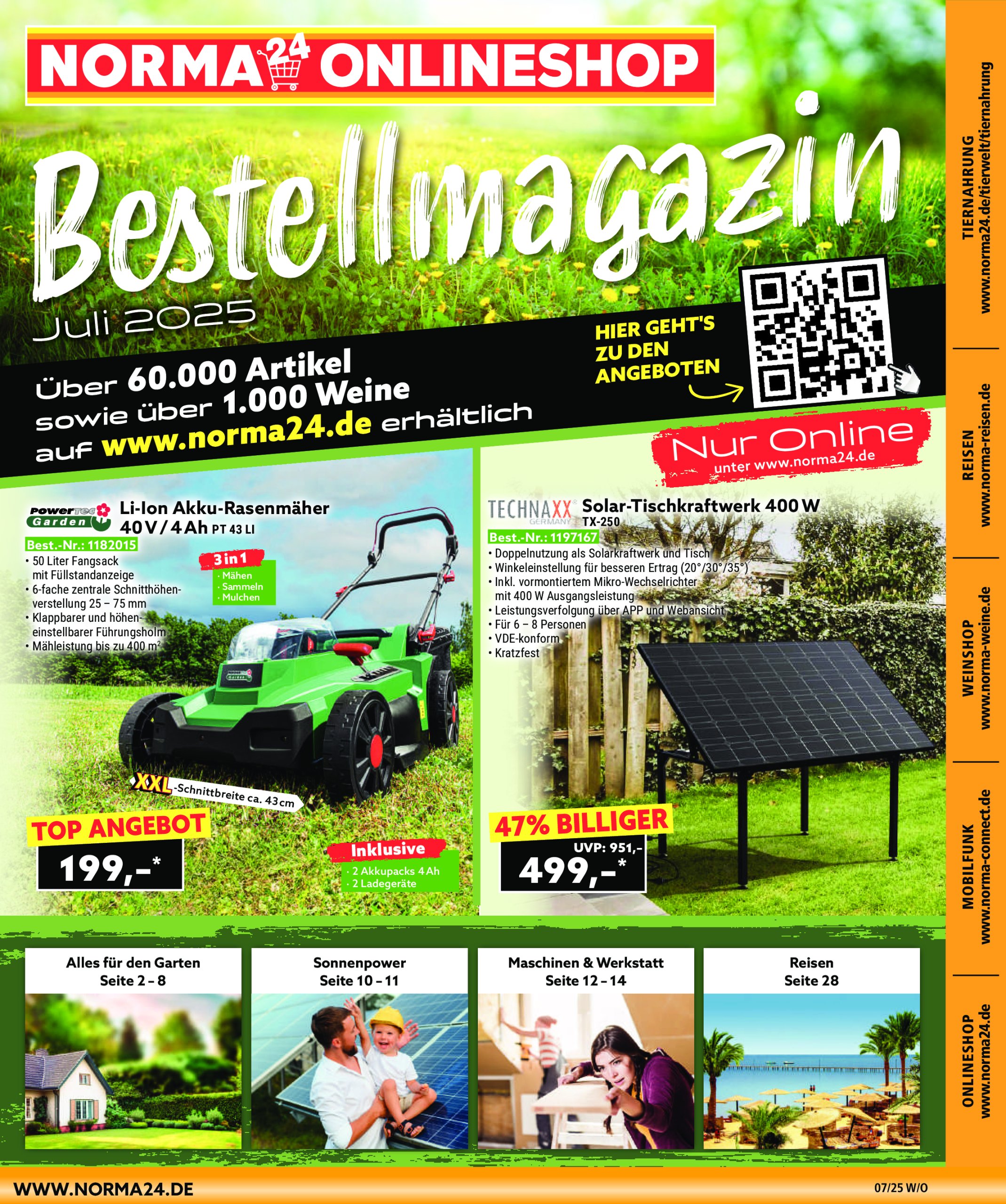 norma - Norma - Bestellmagazin-Prospekt gültig vom 01.07. bis 31.07.