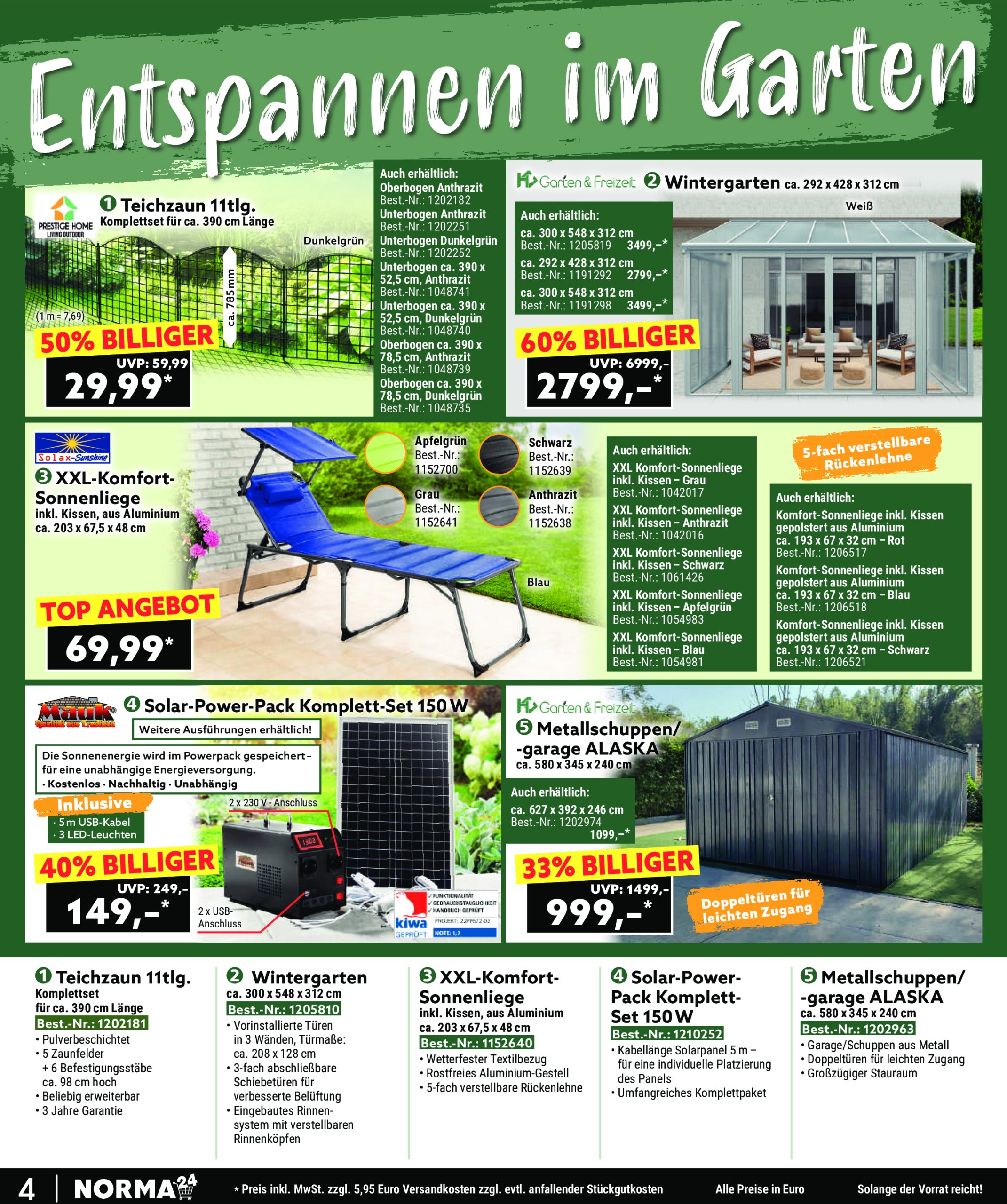 norma - Norma - Bestellmagazin-Prospekt gültig vom 01.07. bis 31.07. - page: 4