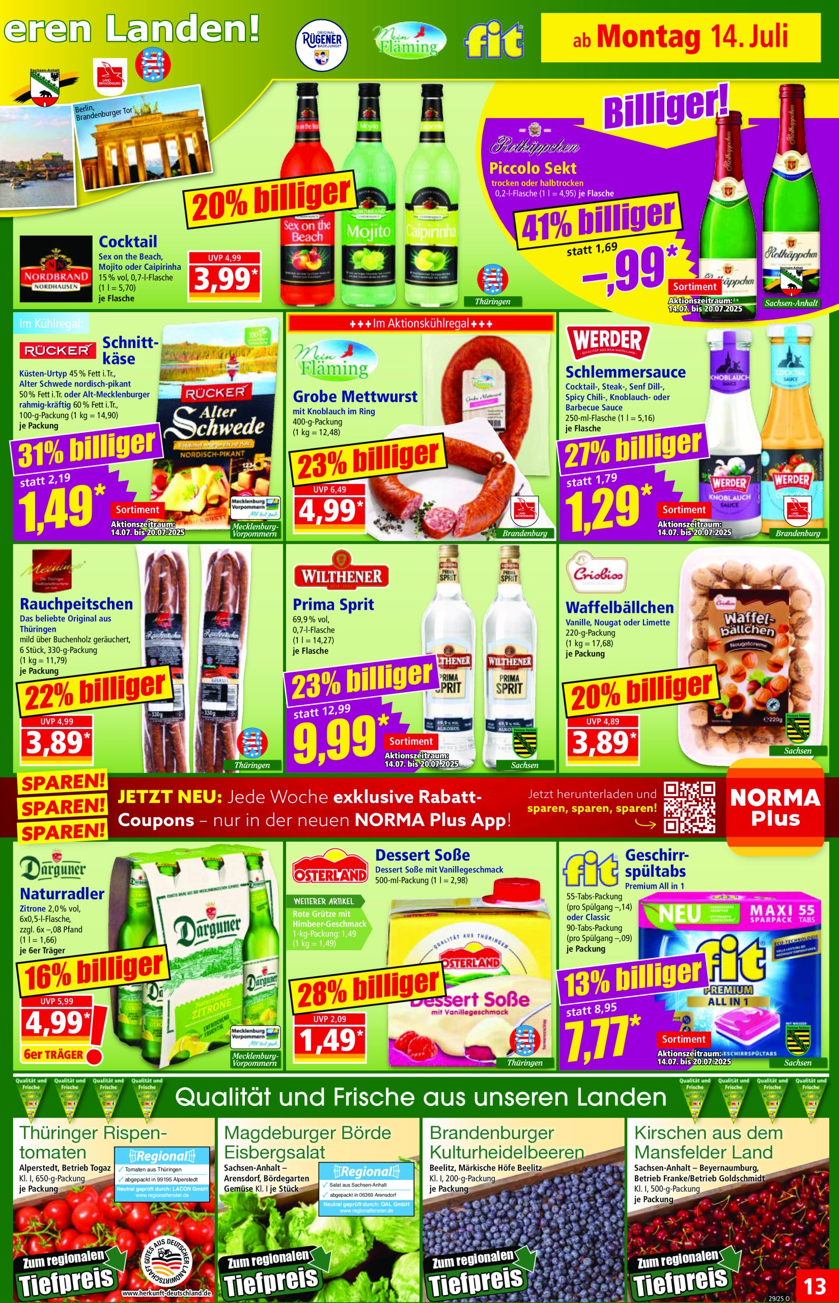 norma - Norma-Prospekt gültig vom 14.07. bis 19.07. - page: 13