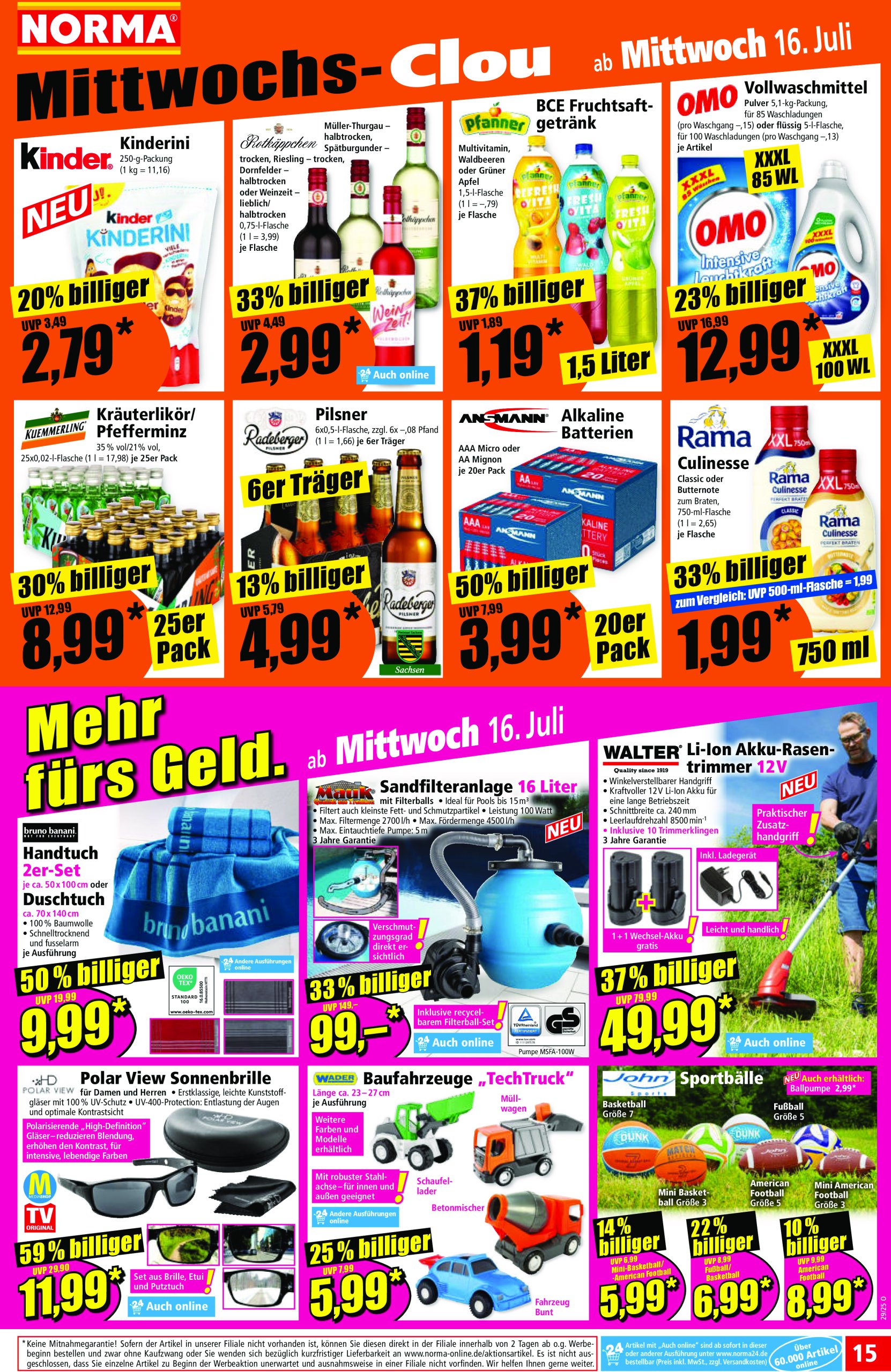norma - Norma-Prospekt gültig vom 14.07. bis 19.07. - page: 15