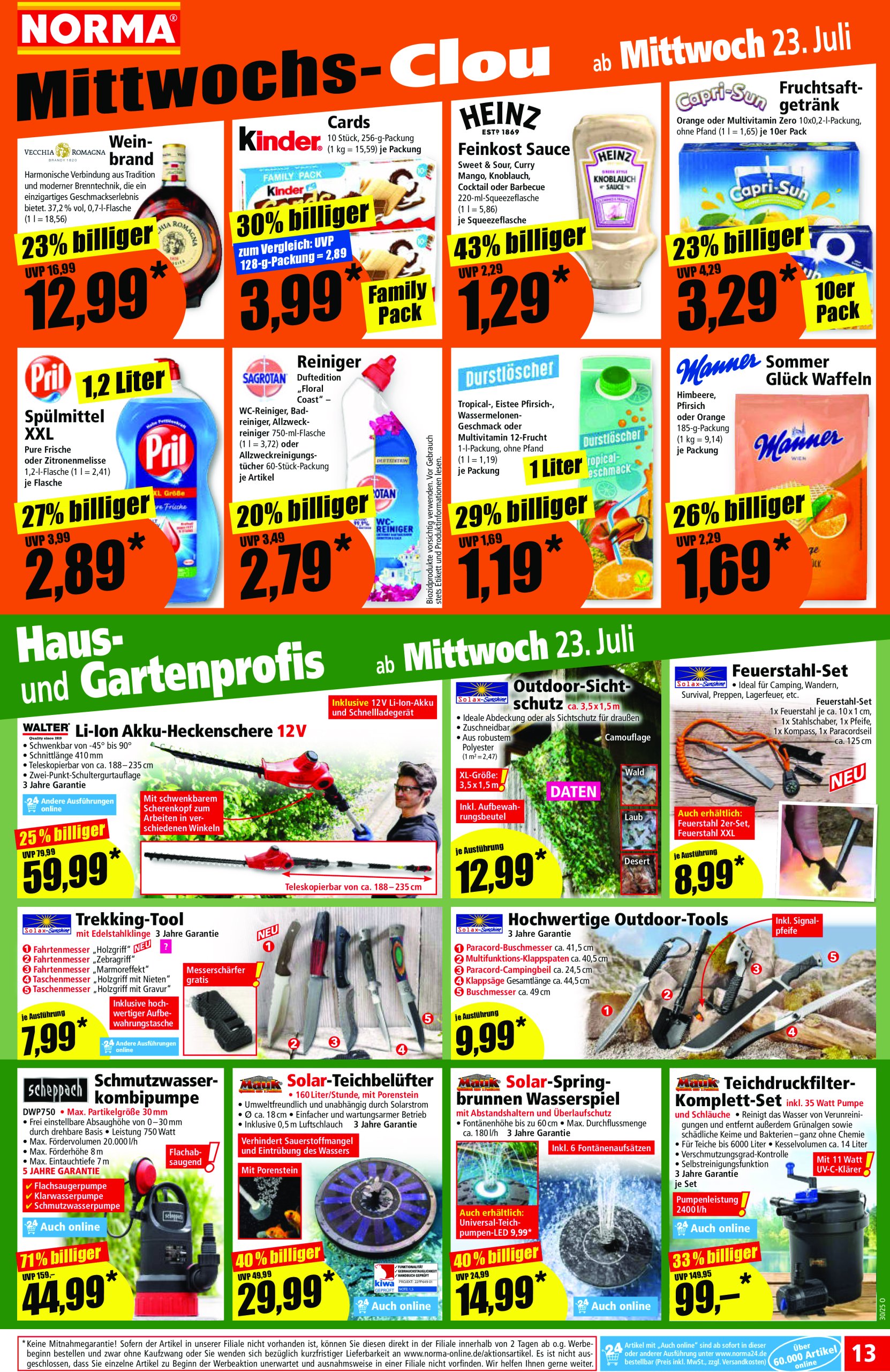 norma - Norma-Prospekt gültig vom 21.07. bis 26.07. - page: 13