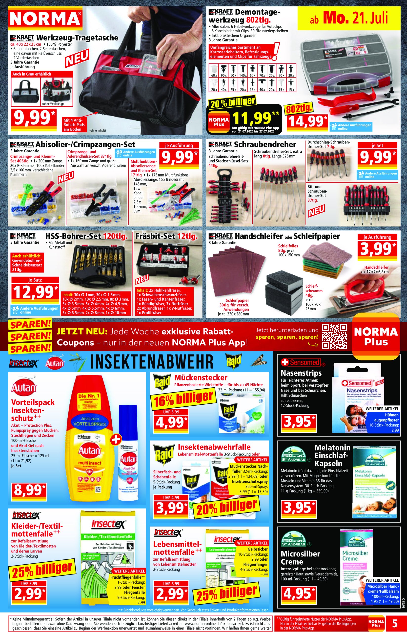 norma - Norma-Prospekt gültig vom 21.07. bis 26.07. - page: 5