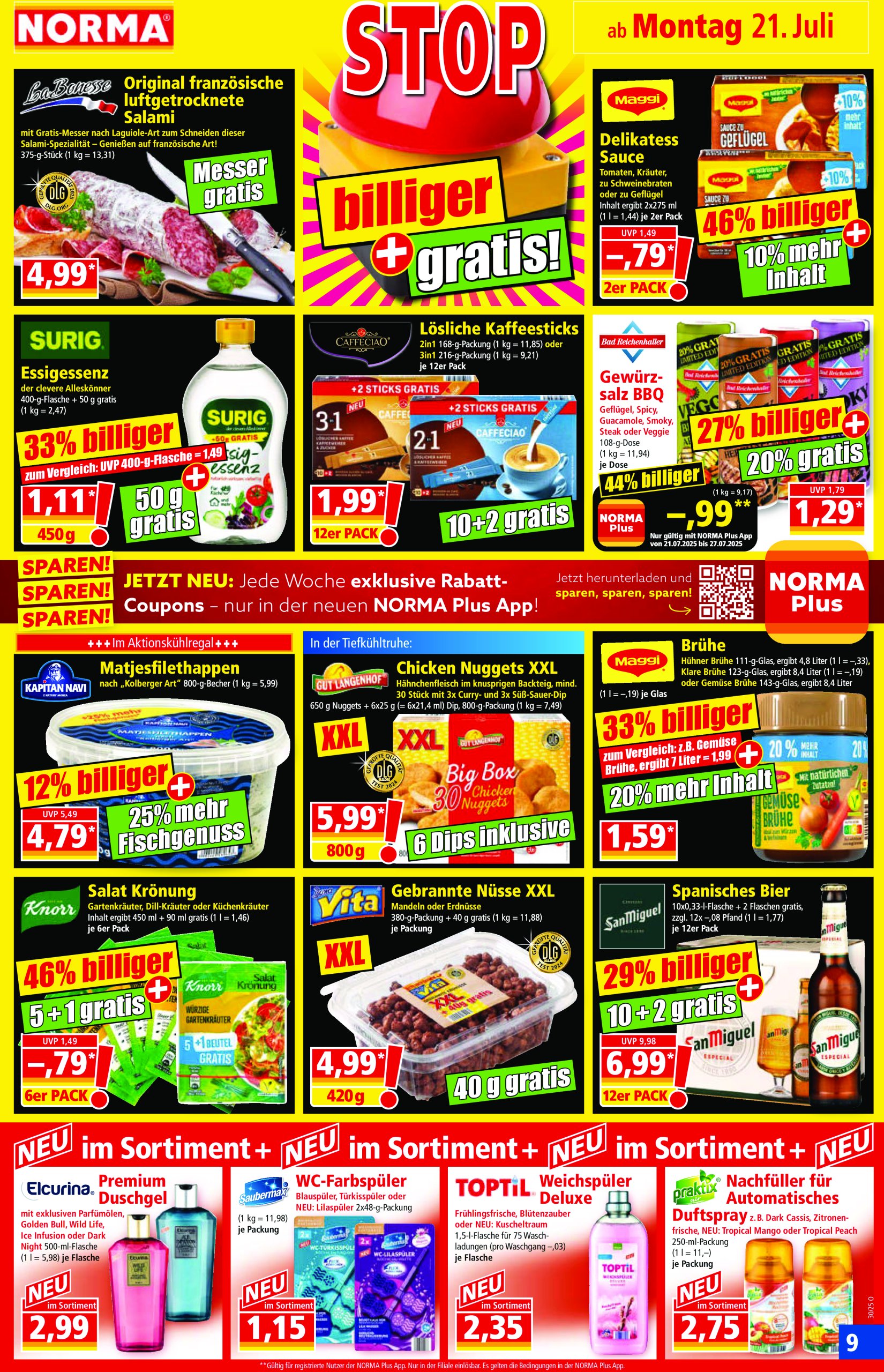 norma - Norma-Prospekt gültig vom 21.07. bis 26.07. - page: 9
