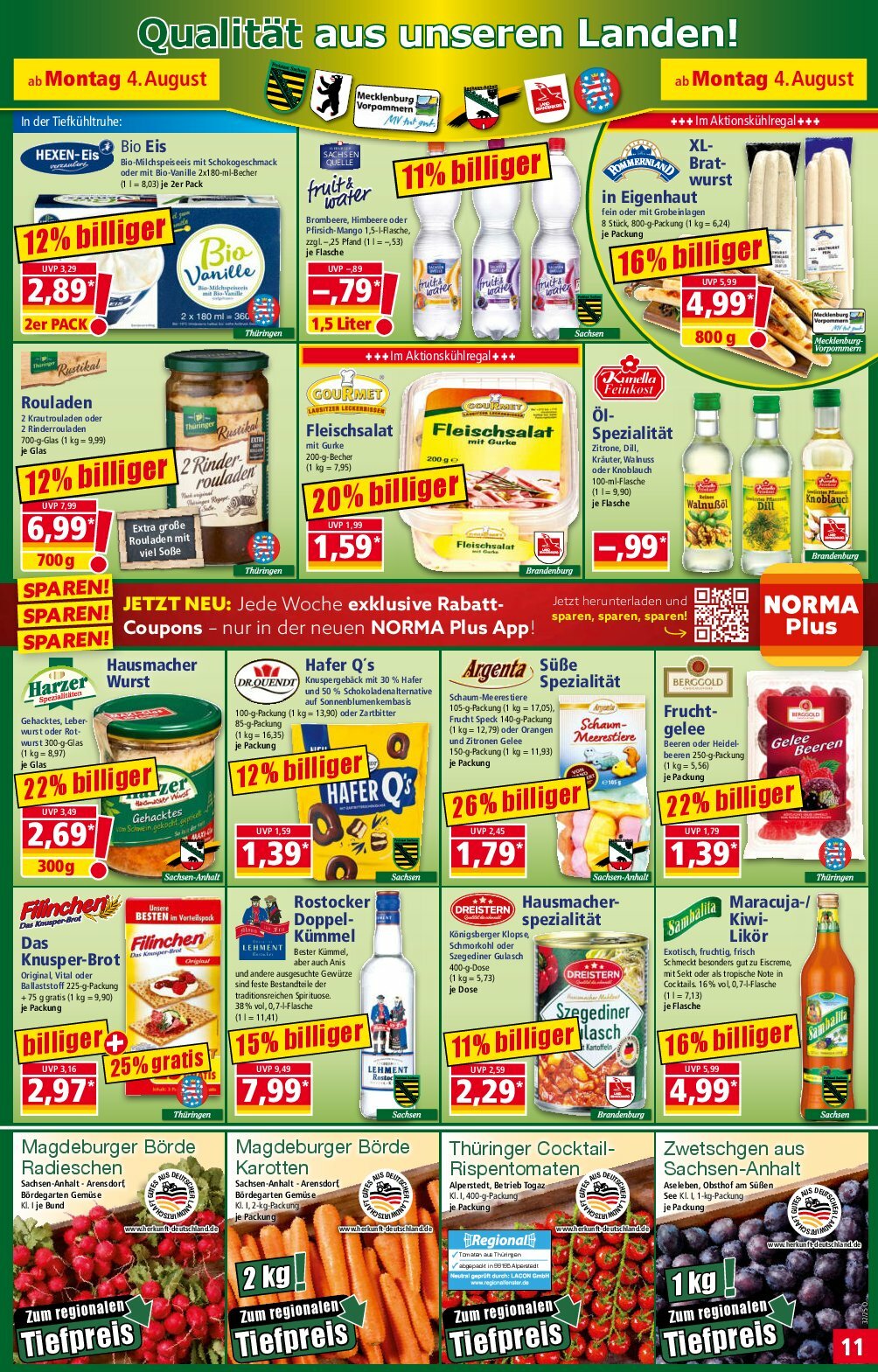 norma - Norma-Prospekt gültig vom 04.08. bis 09.08. - page: 11
