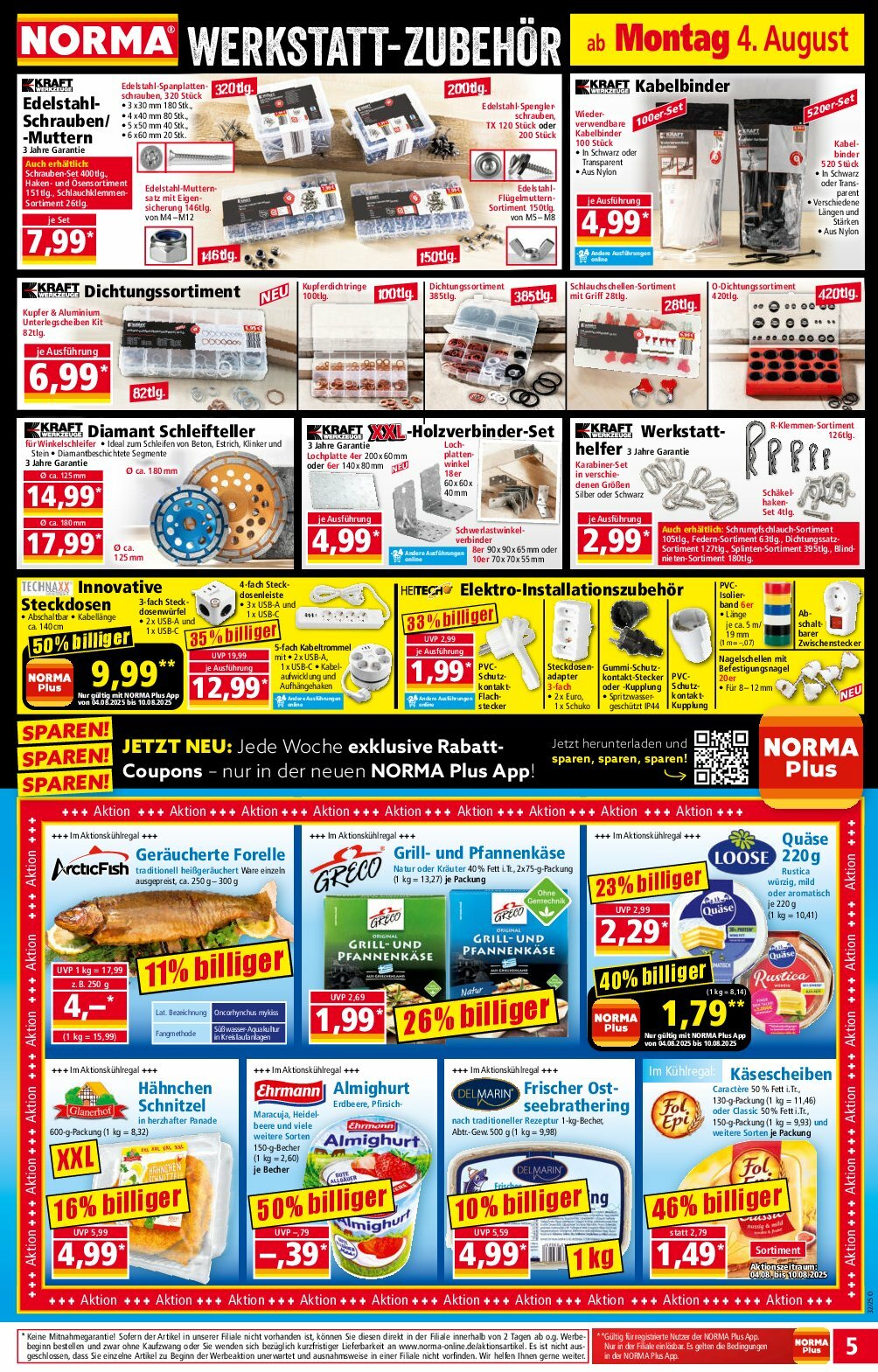 norma - Norma-Prospekt gültig vom 04.08. bis 09.08. - page: 5