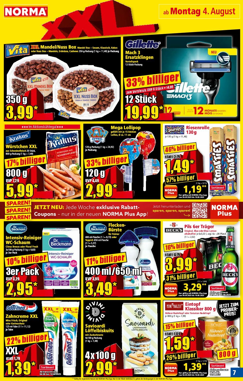 norma - Norma-Prospekt gültig vom 04.08. bis 09.08. - page: 7