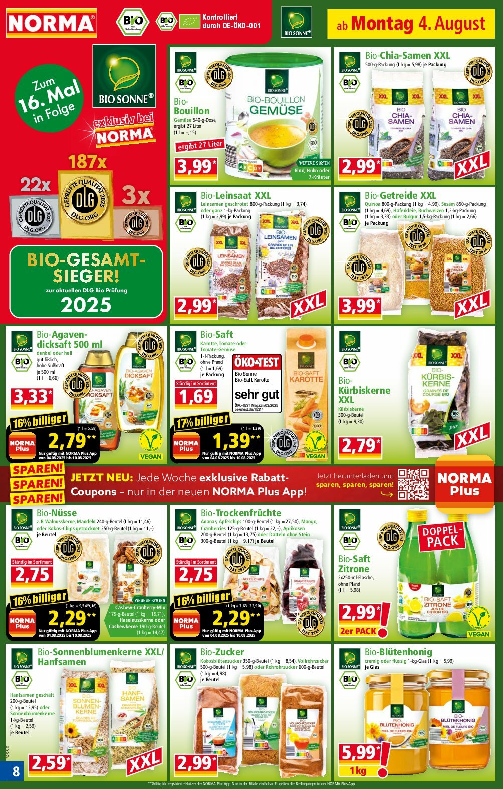 norma - Norma-Prospekt gültig vom 04.08. bis 09.08. - page: 8