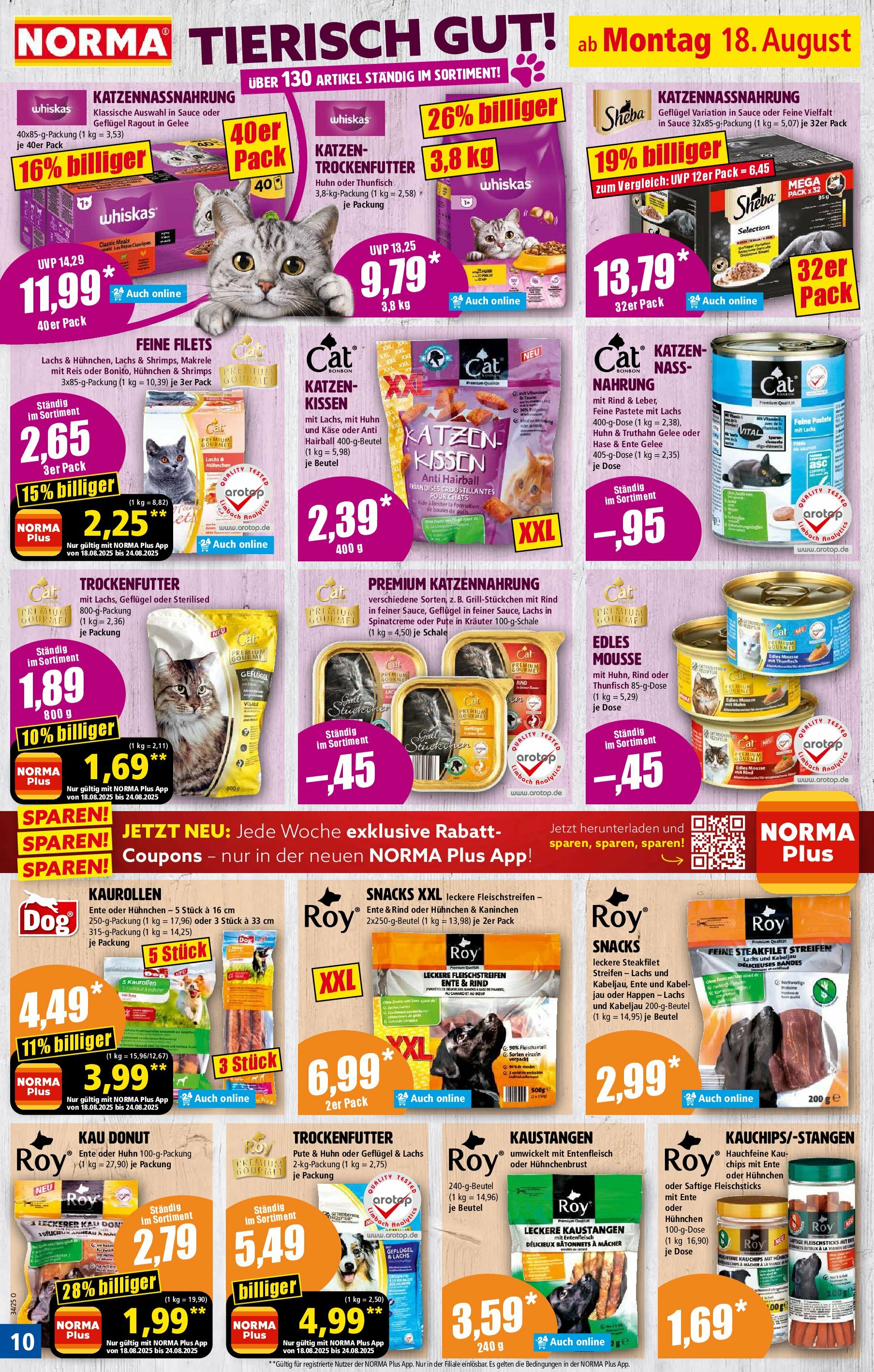 norma - Norma-Prospekt gültig vom 18.08. bis 23.08. - page: 10