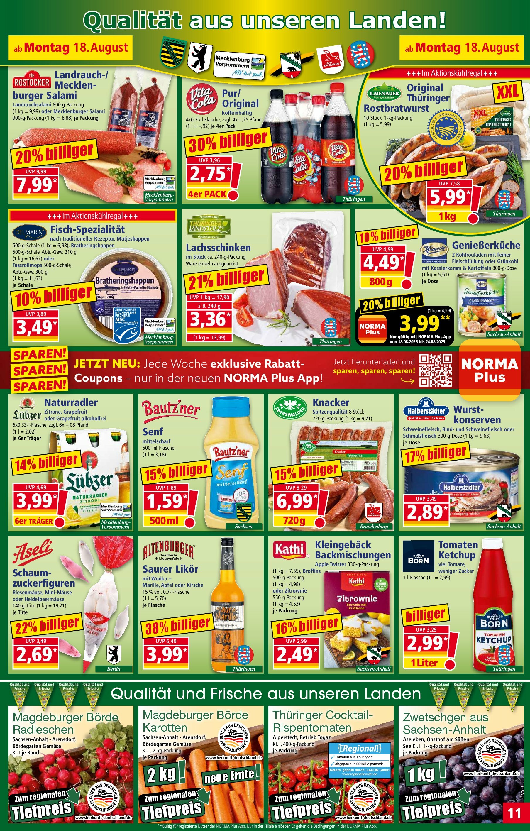 norma - Norma-Prospekt gültig vom 18.08. bis 23.08. - page: 11