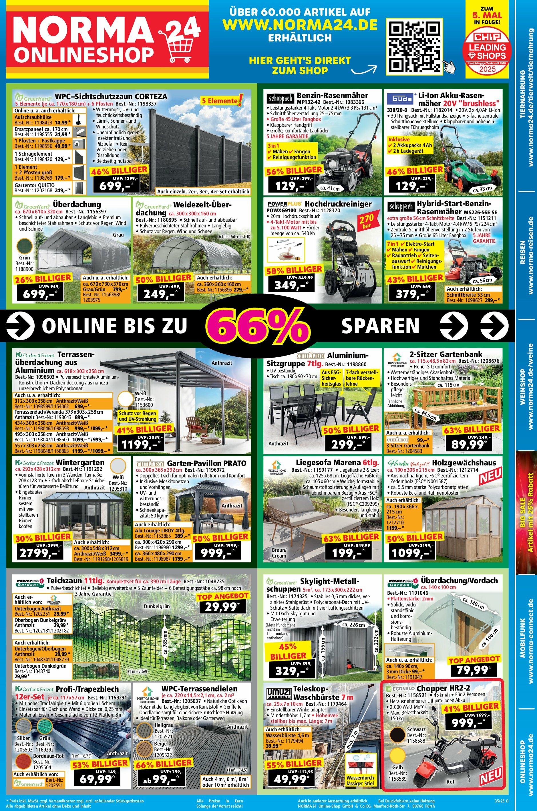 norma - Norma24 - Onlineshop-Prospekt gültig vom 25.08. bis 31.08.