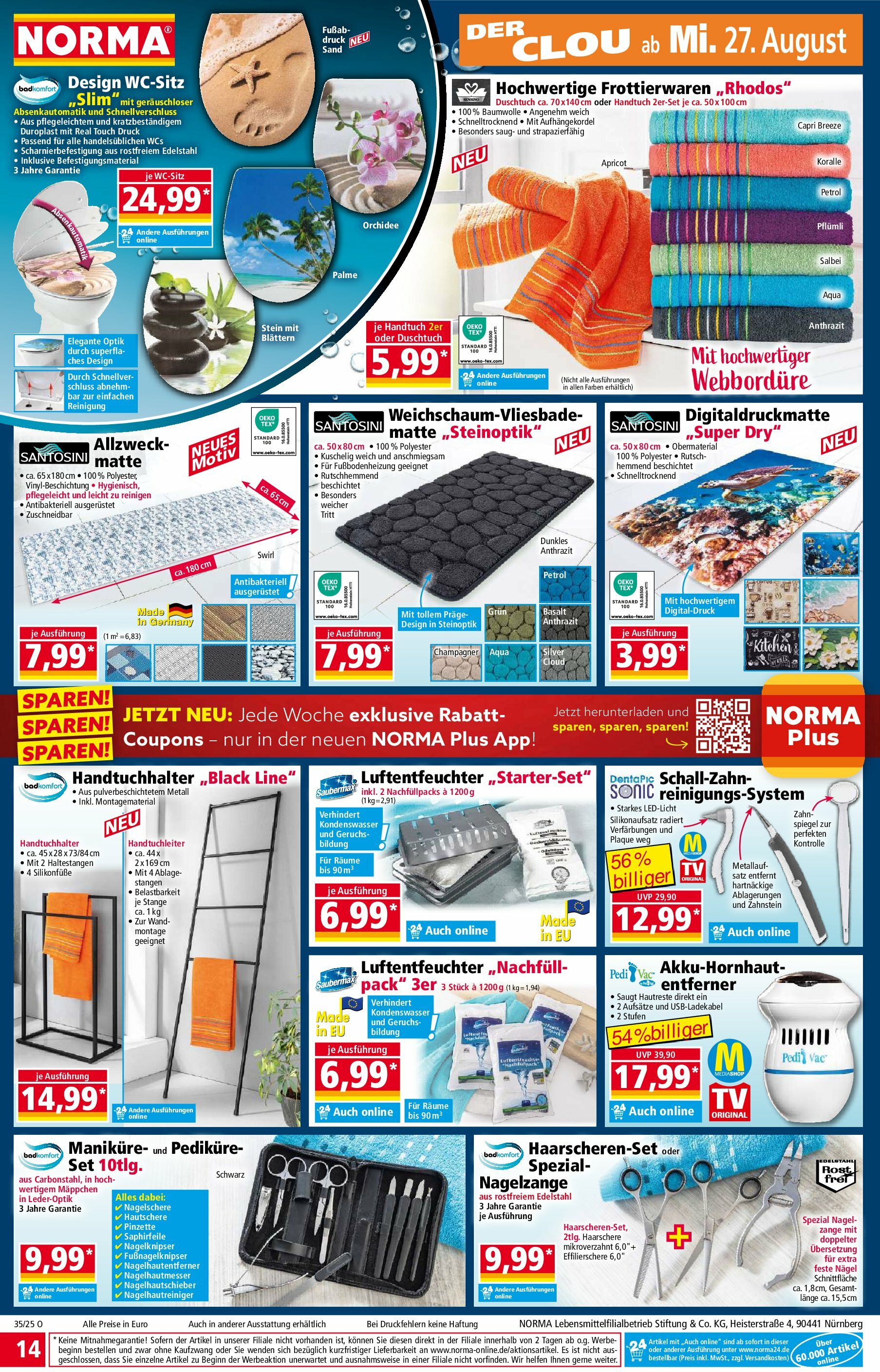 norma - Norma-Prospekt gültig vom 25.08. bis 30.08. - page: 14