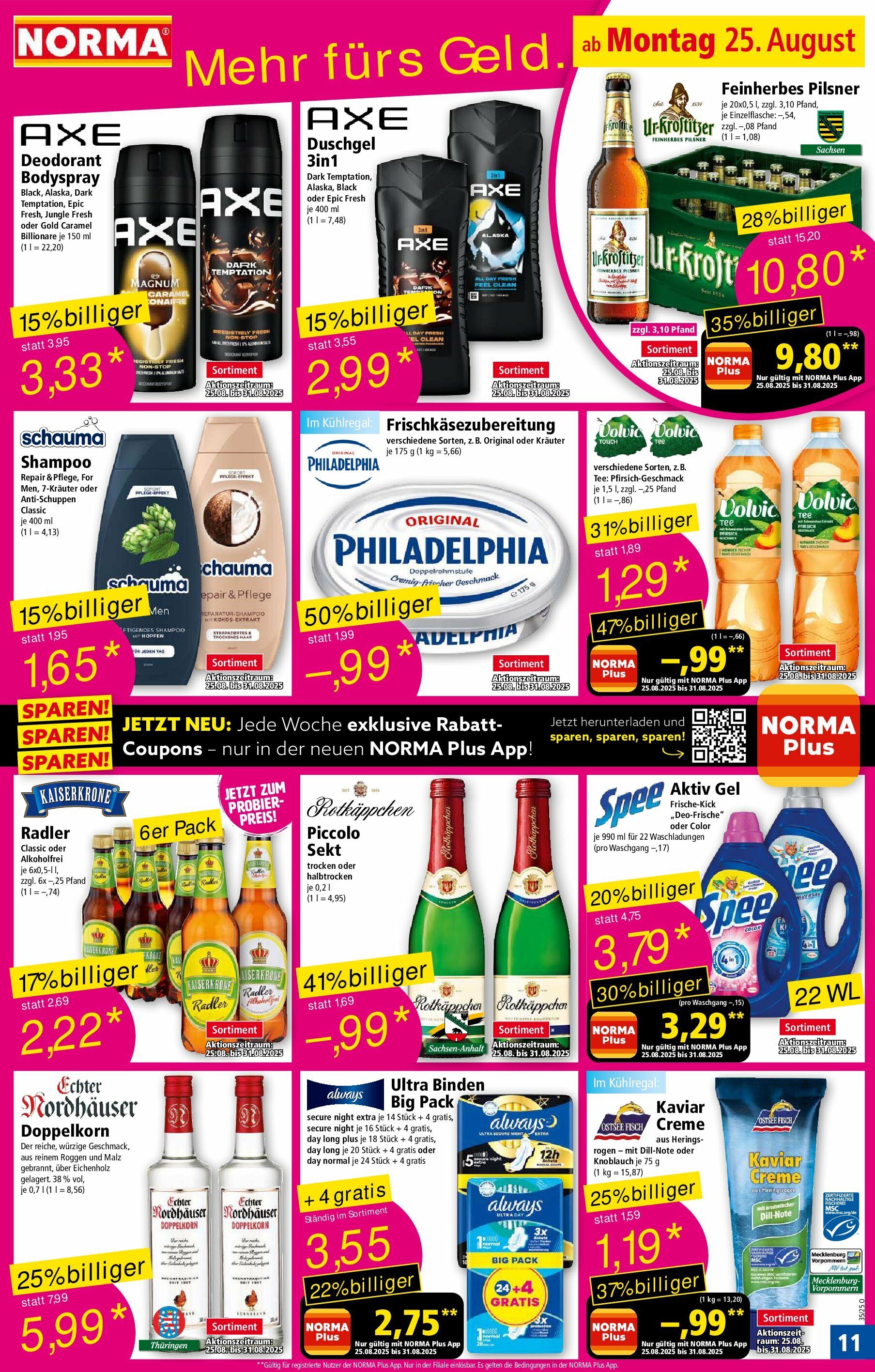norma - Norma-Prospekt gültig vom 25.08. bis 30.08. - page: 11