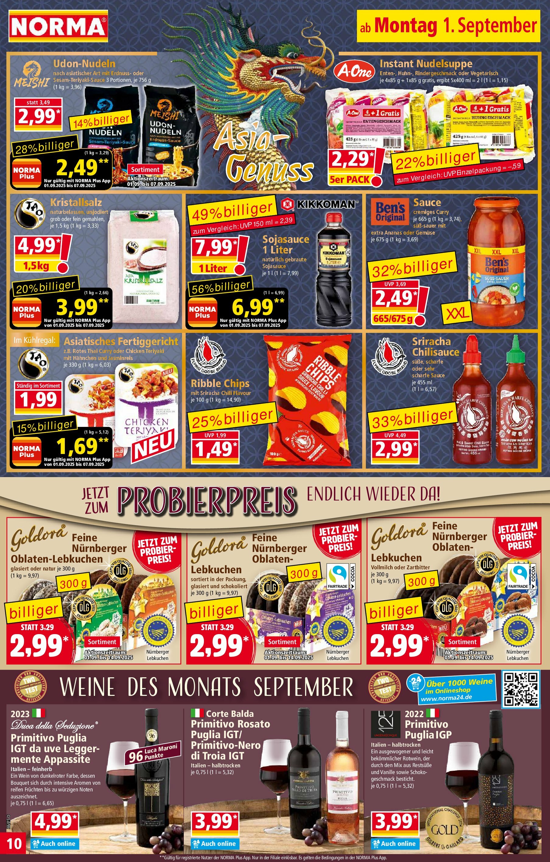 norma - Norma-Prospekt gültig vom 01.09. bis 06.09. - page: 10