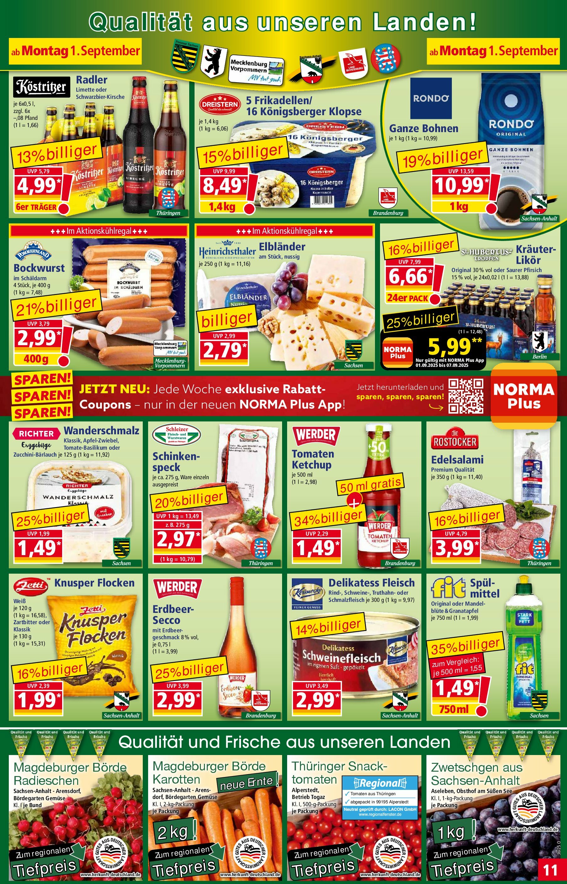 norma - Norma-Prospekt gültig vom 01.09. bis 06.09. - page: 11