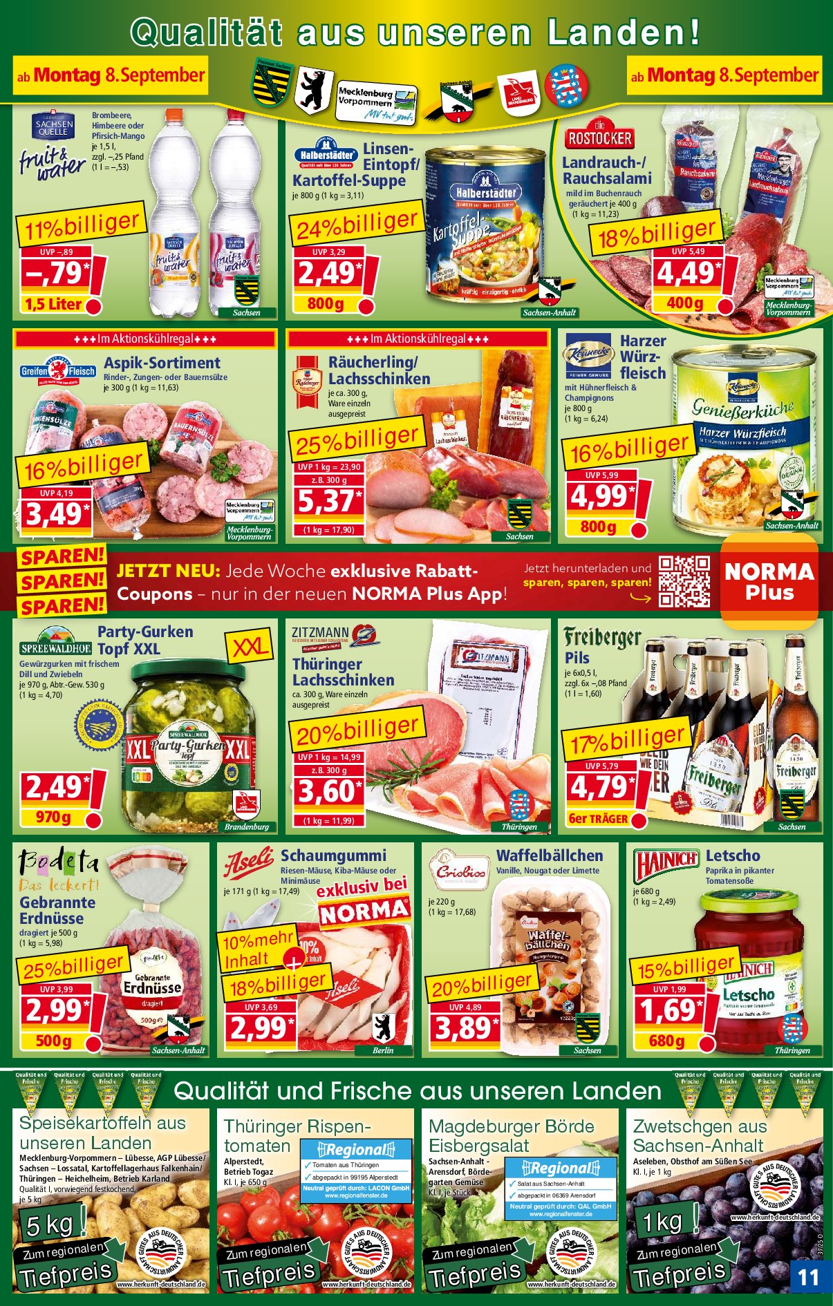 norma - Norma-Prospekt gültig vom 08.09. bis 13.09. - page: 11
