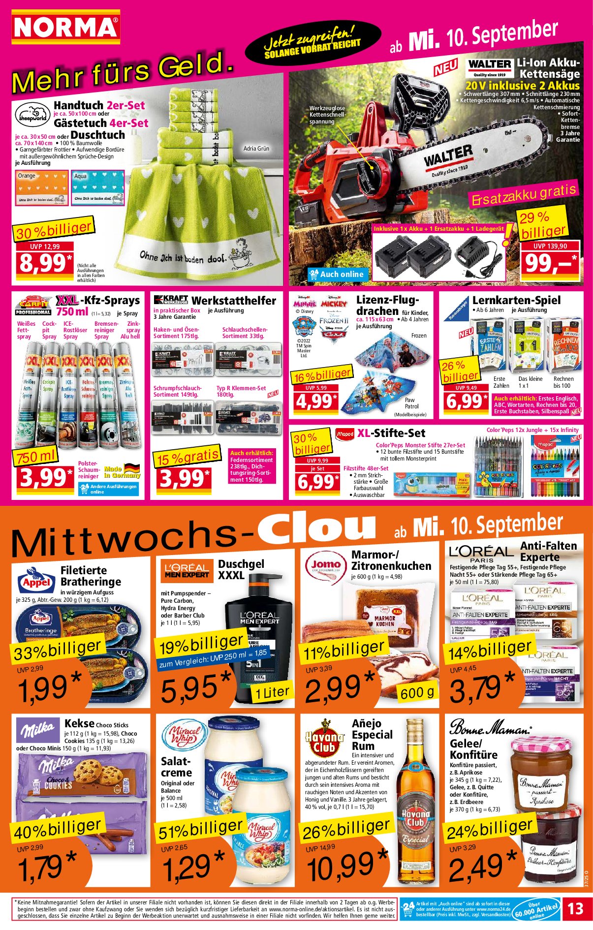 norma - Norma-Prospekt gültig vom 08.09. bis 13.09. - page: 13
