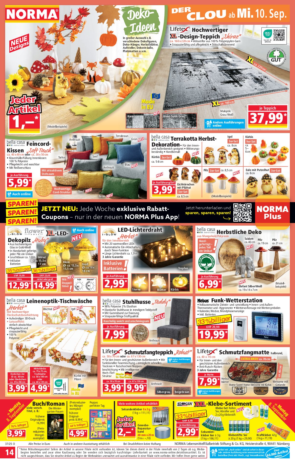 norma - Norma-Prospekt gültig vom 08.09. bis 13.09. - page: 14