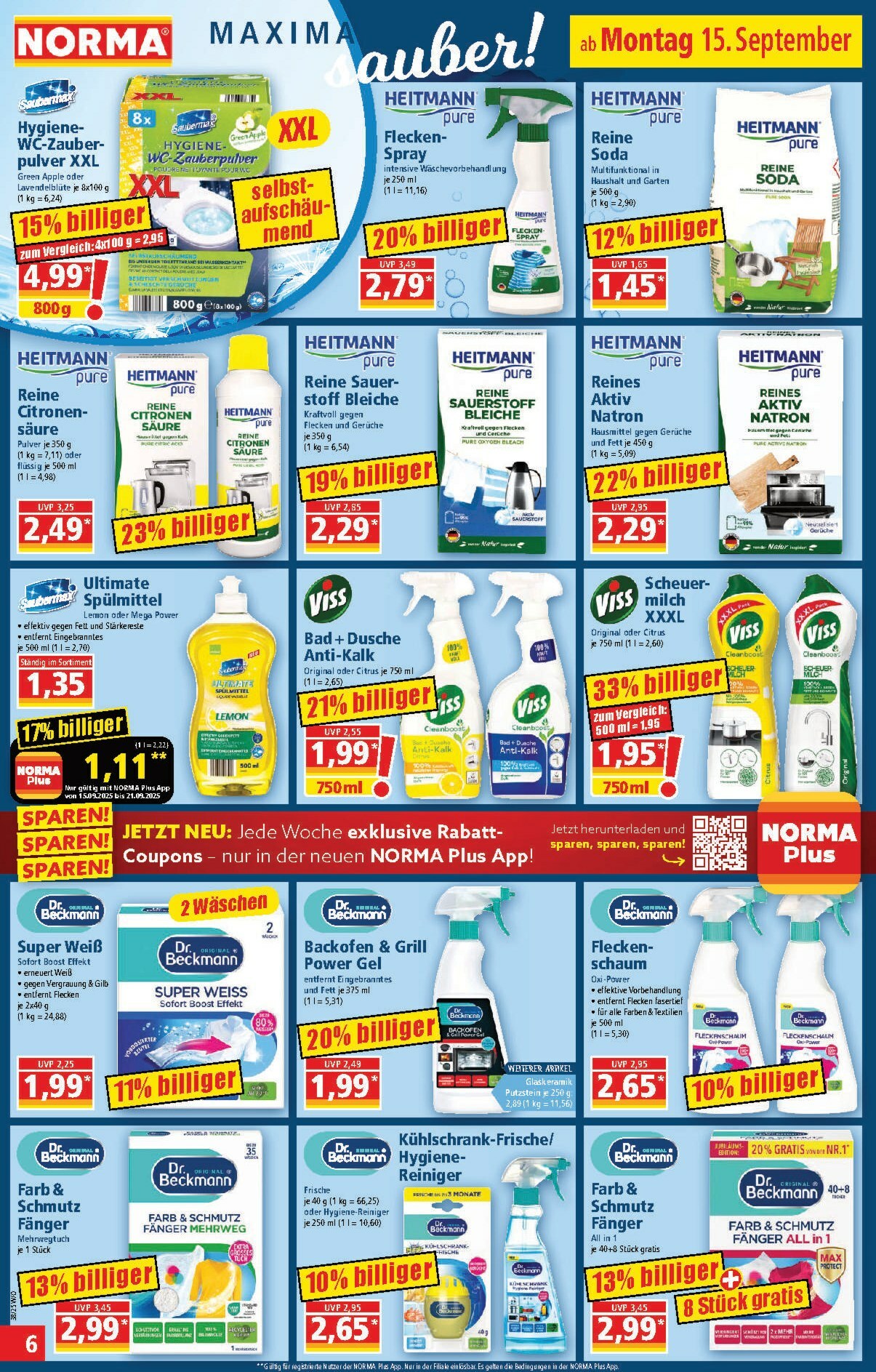 norma - Norma-Prospekt gültig vom 15.09. bis 20.09. - page: 6