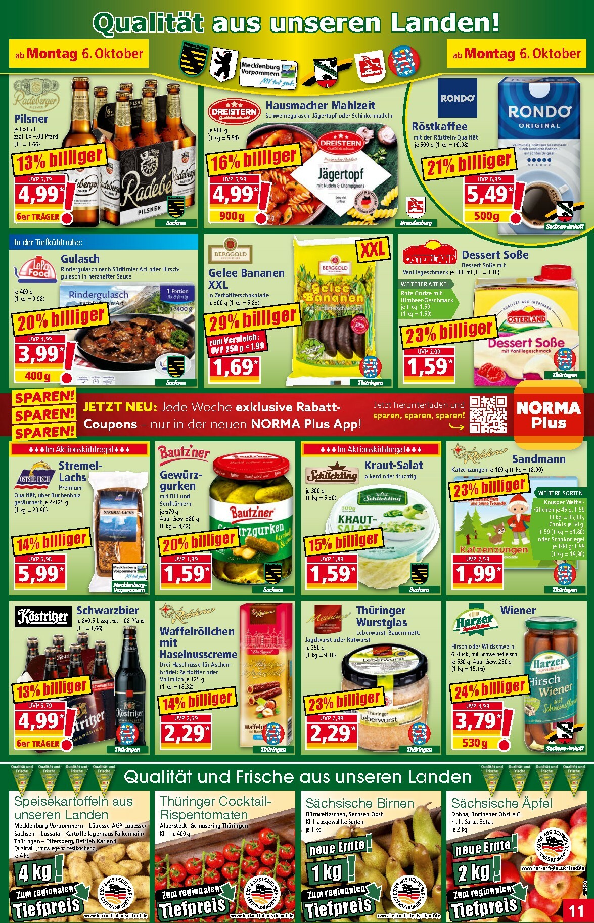 norma - Norma-Prospekt gültig vom 06.10. bis 11.10. - page: 11