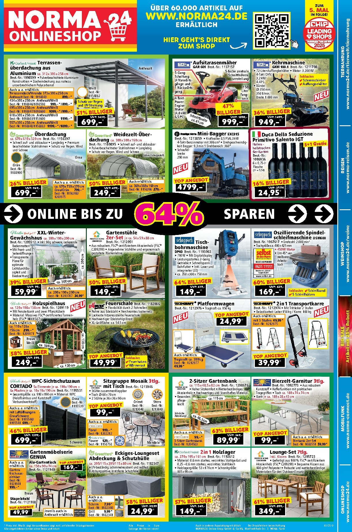 norma - Norma24 - Onlineshop-Prospekt gültig vom 06.10. bis 12.10.