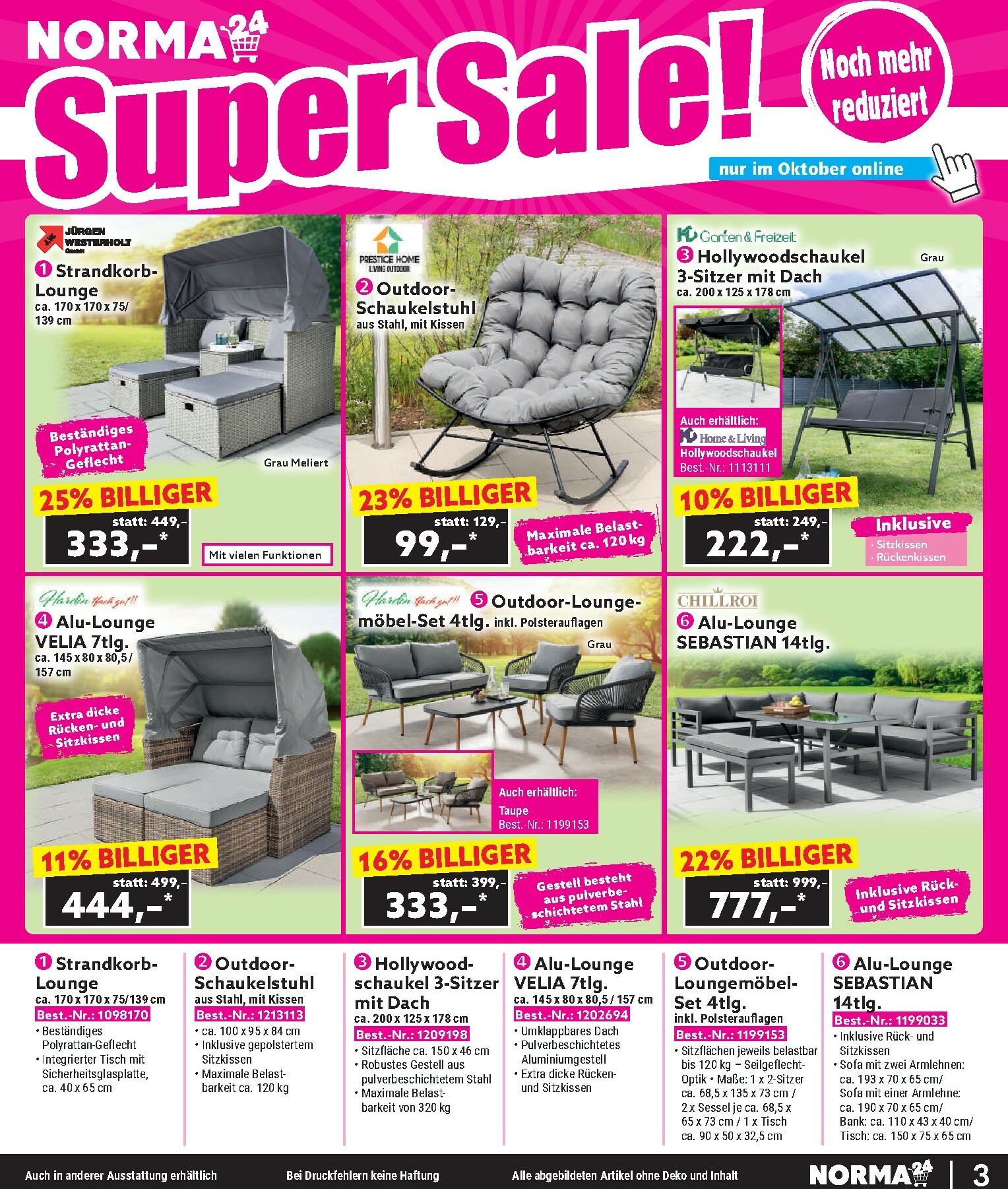 norma - Norma - Bestellmagazin-Prospekt gültig vom 01.10. bis 31.10. - page: 3