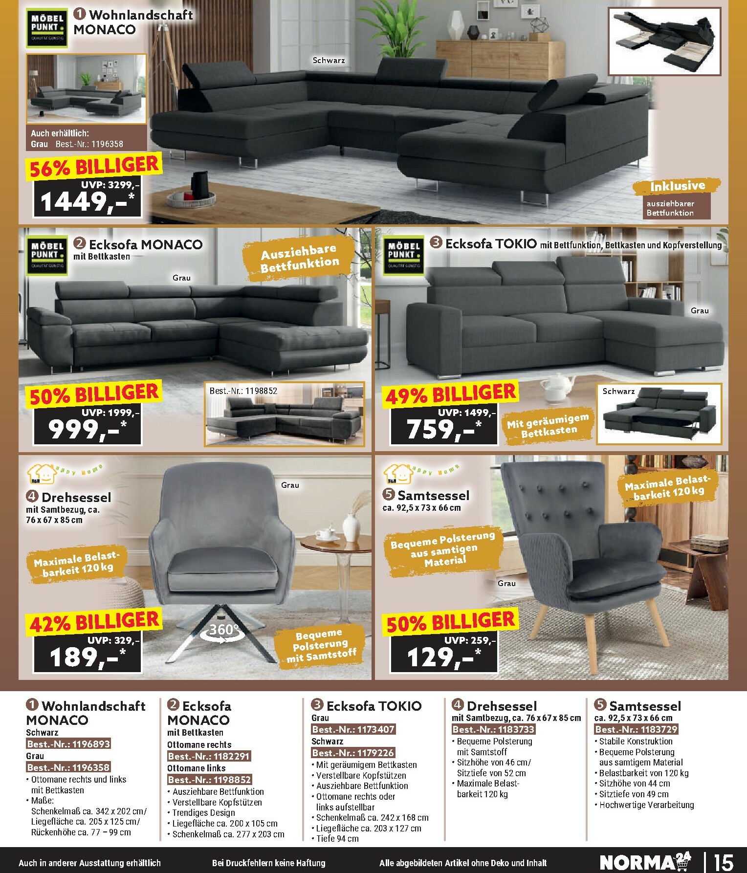 norma - Norma - Bestellmagazin-Prospekt gültig vom 01.10. bis 31.10. - page: 15