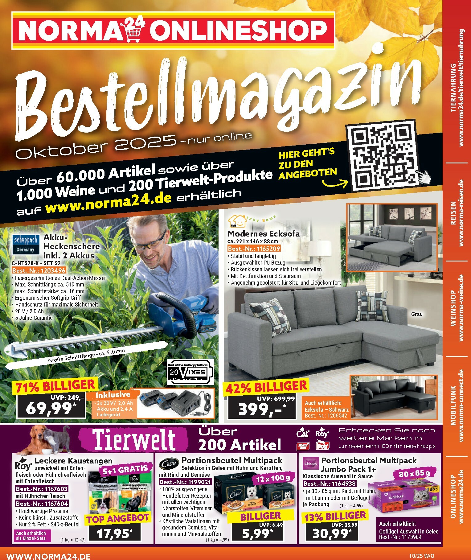norma - Norma - Bestellmagazin-Prospekt gültig vom 01.10. bis 31.10. - page: 1