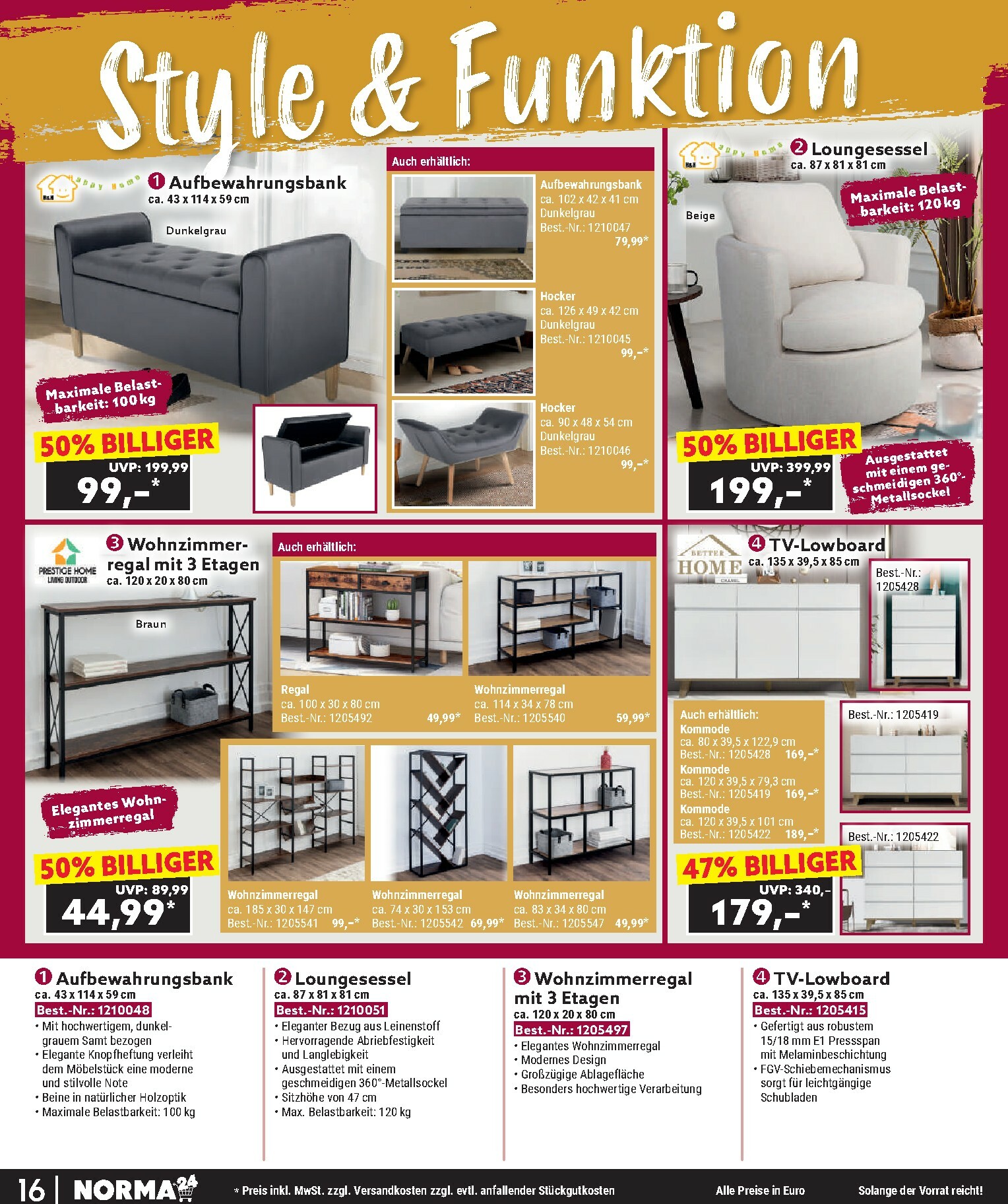 norma - Norma - Bestellmagazin-Prospekt gültig vom 01.10. bis 31.10. - page: 16