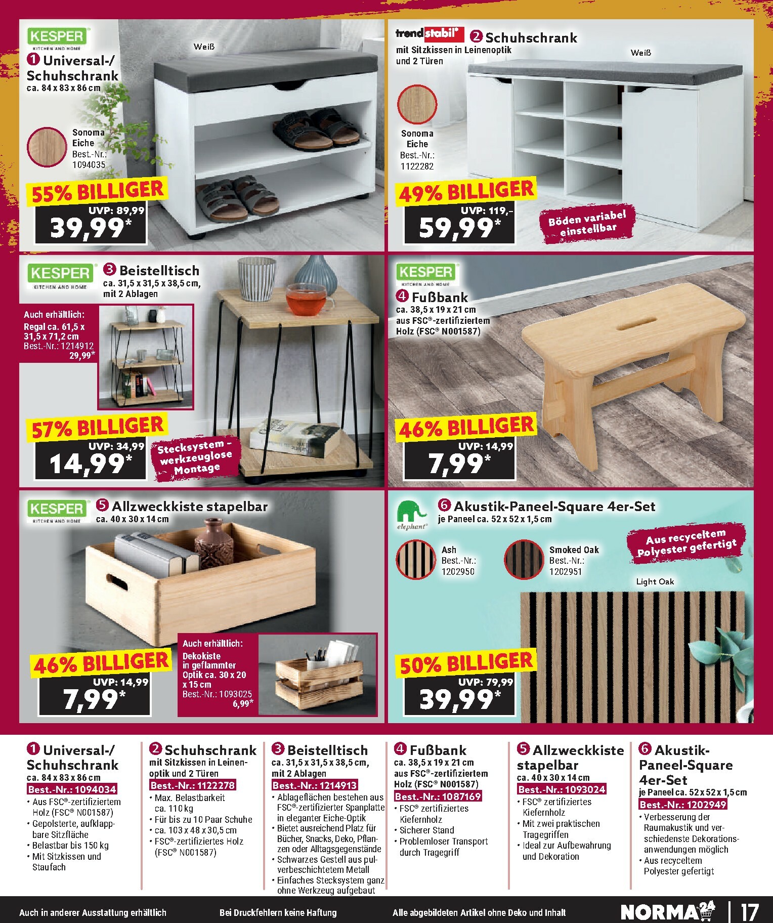 norma - Norma - Bestellmagazin-Prospekt gültig vom 01.10. bis 31.10. - page: 17
