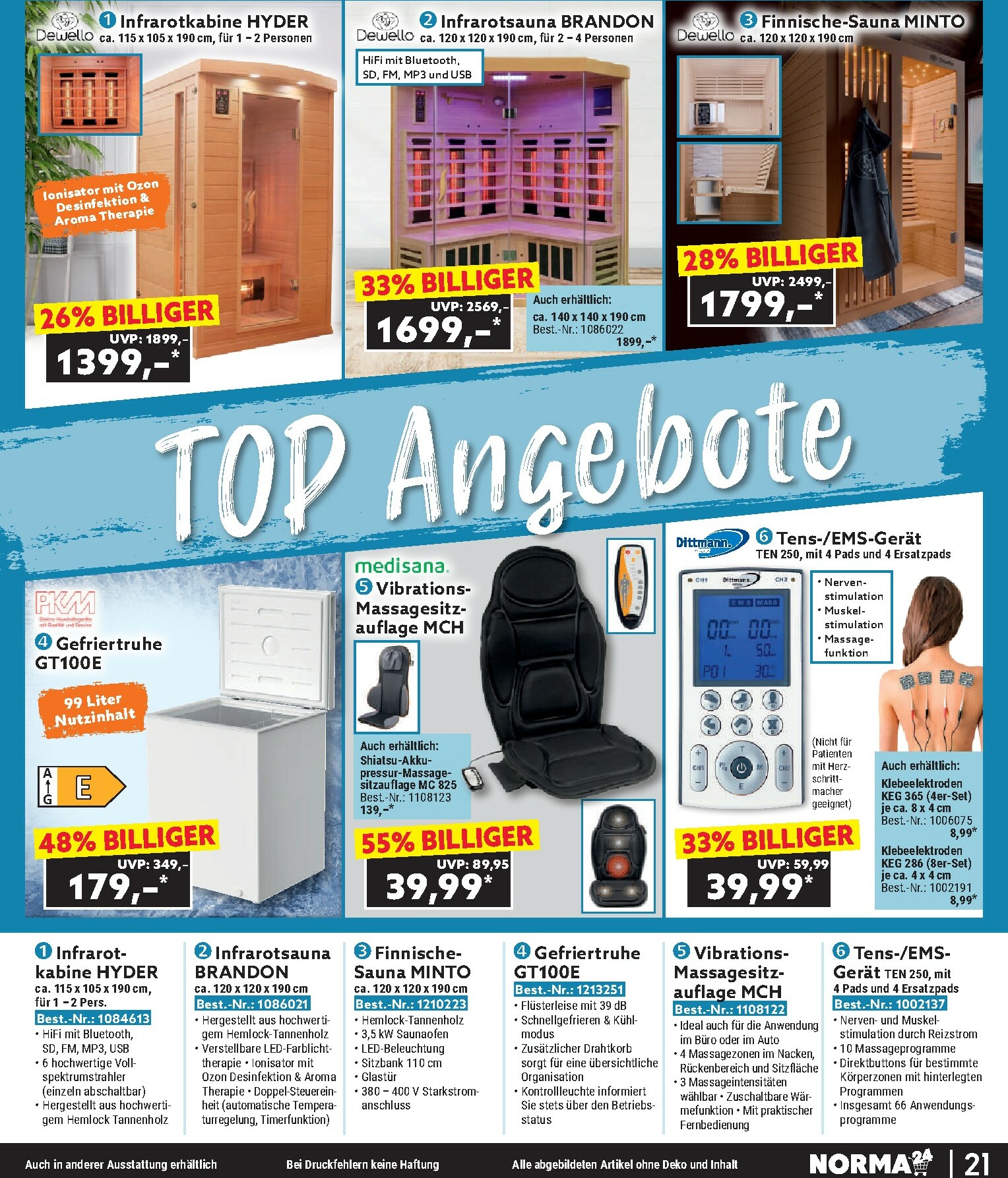 norma - Norma - Bestellmagazin-Prospekt gültig vom 01.10. bis 31.10. - page: 21