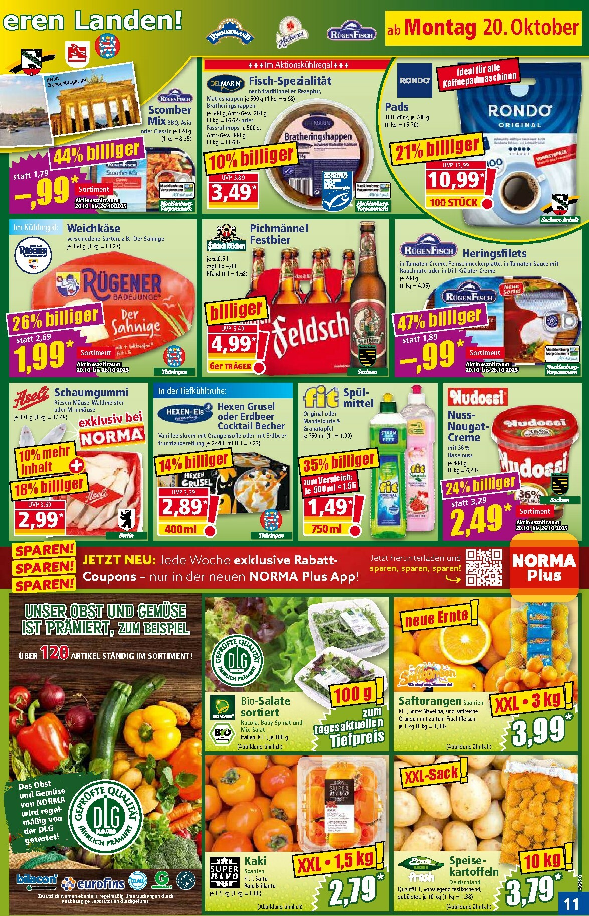 norma - Norma-Prospekt gültig vom 20.10. bis 25.10. - page: 11