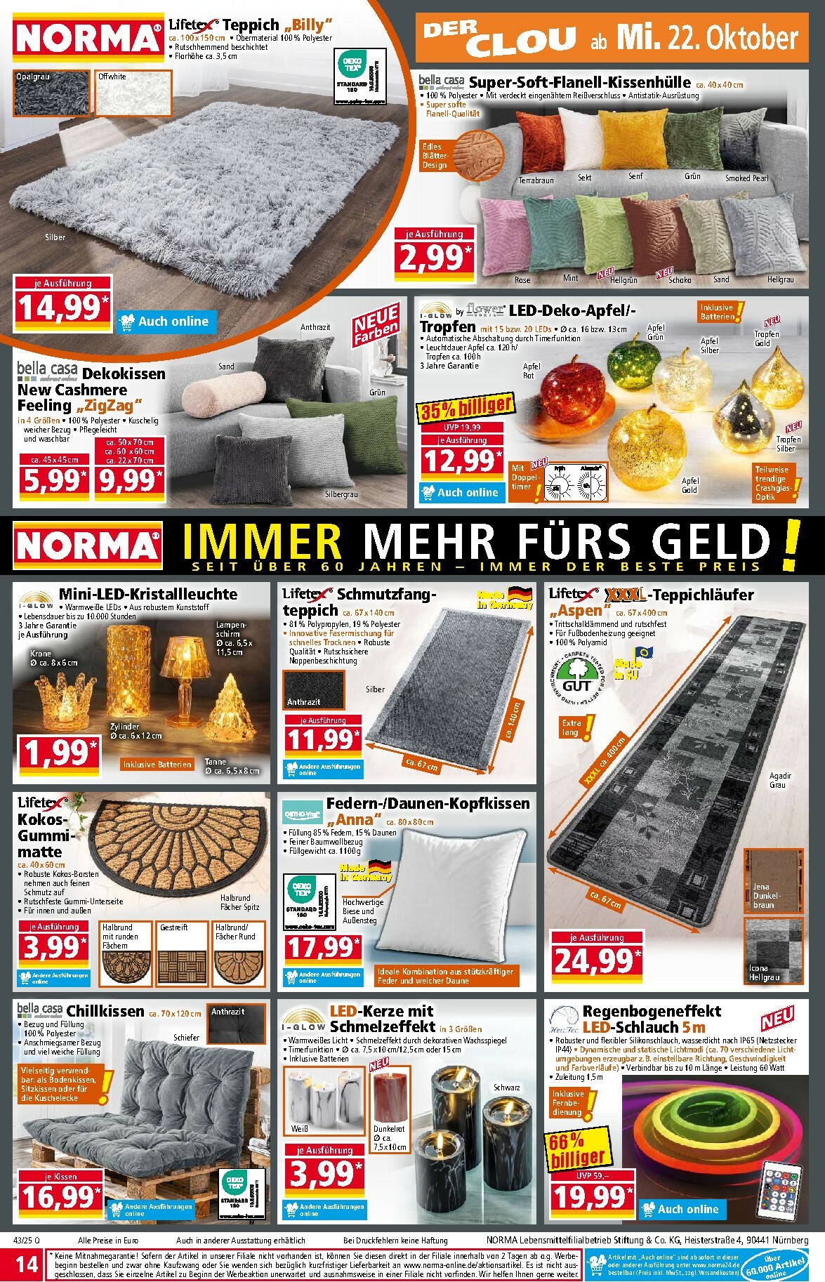 norma - Norma-Prospekt gültig vom 20.10. bis 25.10. - page: 14