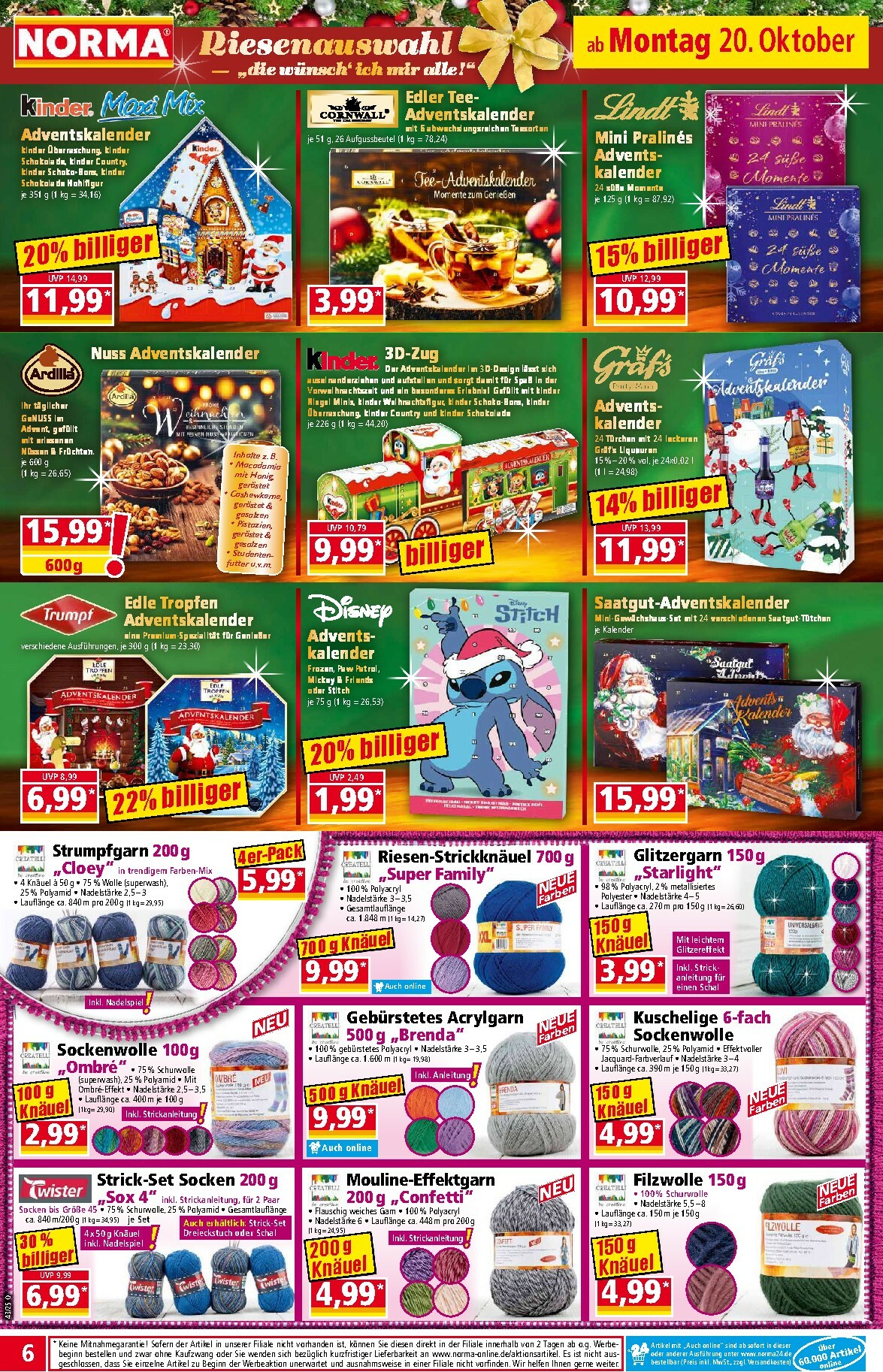 norma - Norma-Prospekt gültig vom 20.10. bis 25.10. - page: 6