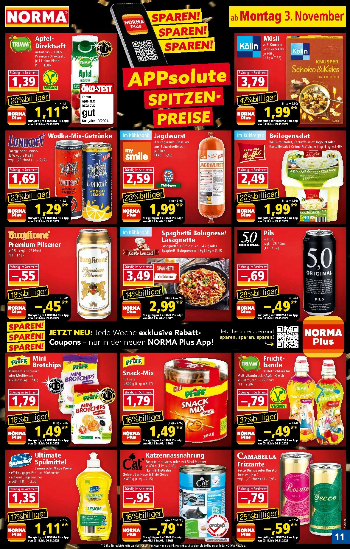 norma - Norma-Prospekt gültig vom 03.11. bis 08.11. - page: 11