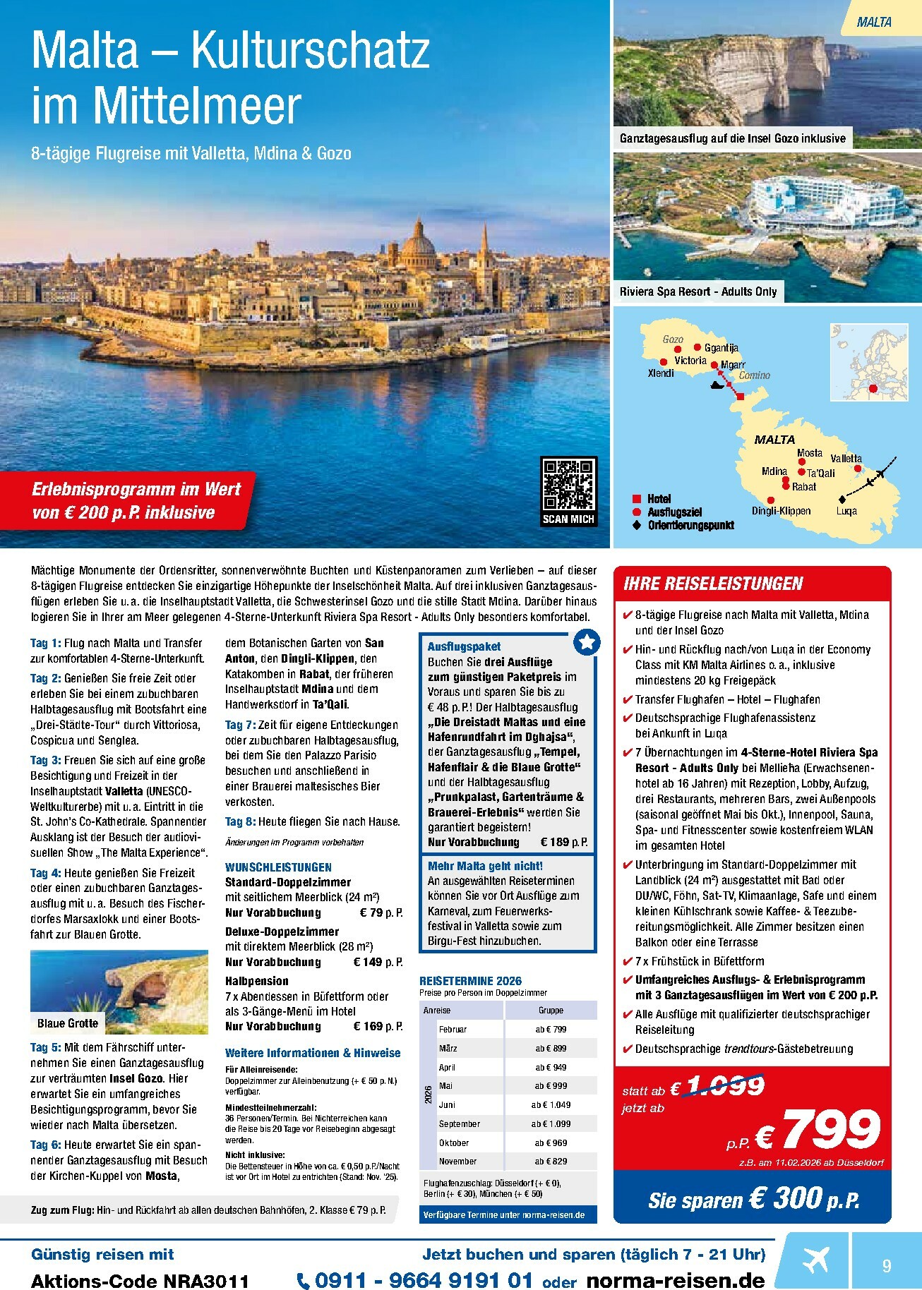 norma - Norma - Reisen-Prospekt gültig vom 01.11. bis 30.11. - page: 9