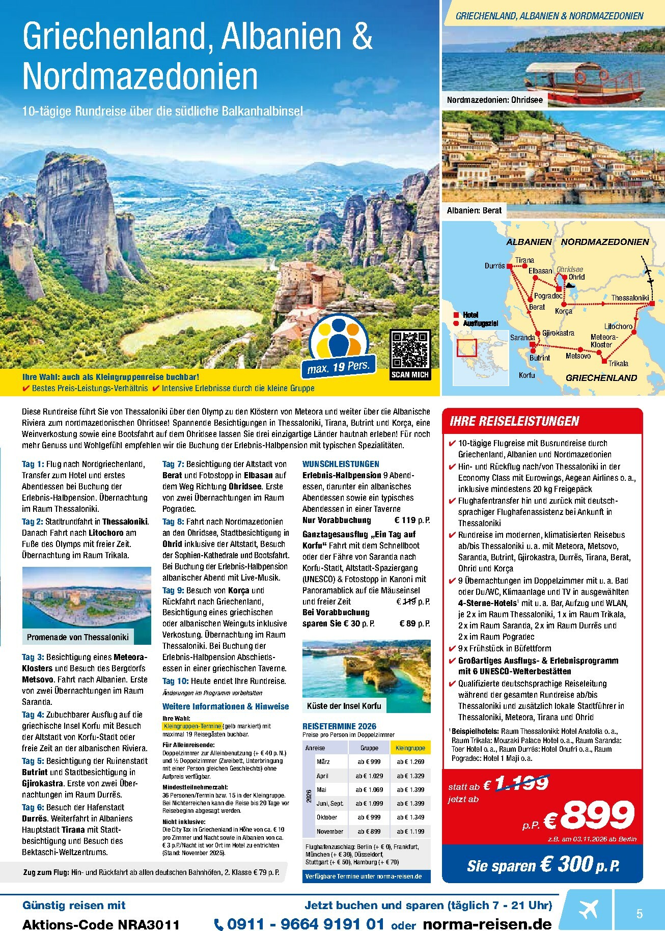 norma - Norma - Reisen-Prospekt gültig vom 01.11. bis 30.11. - page: 5