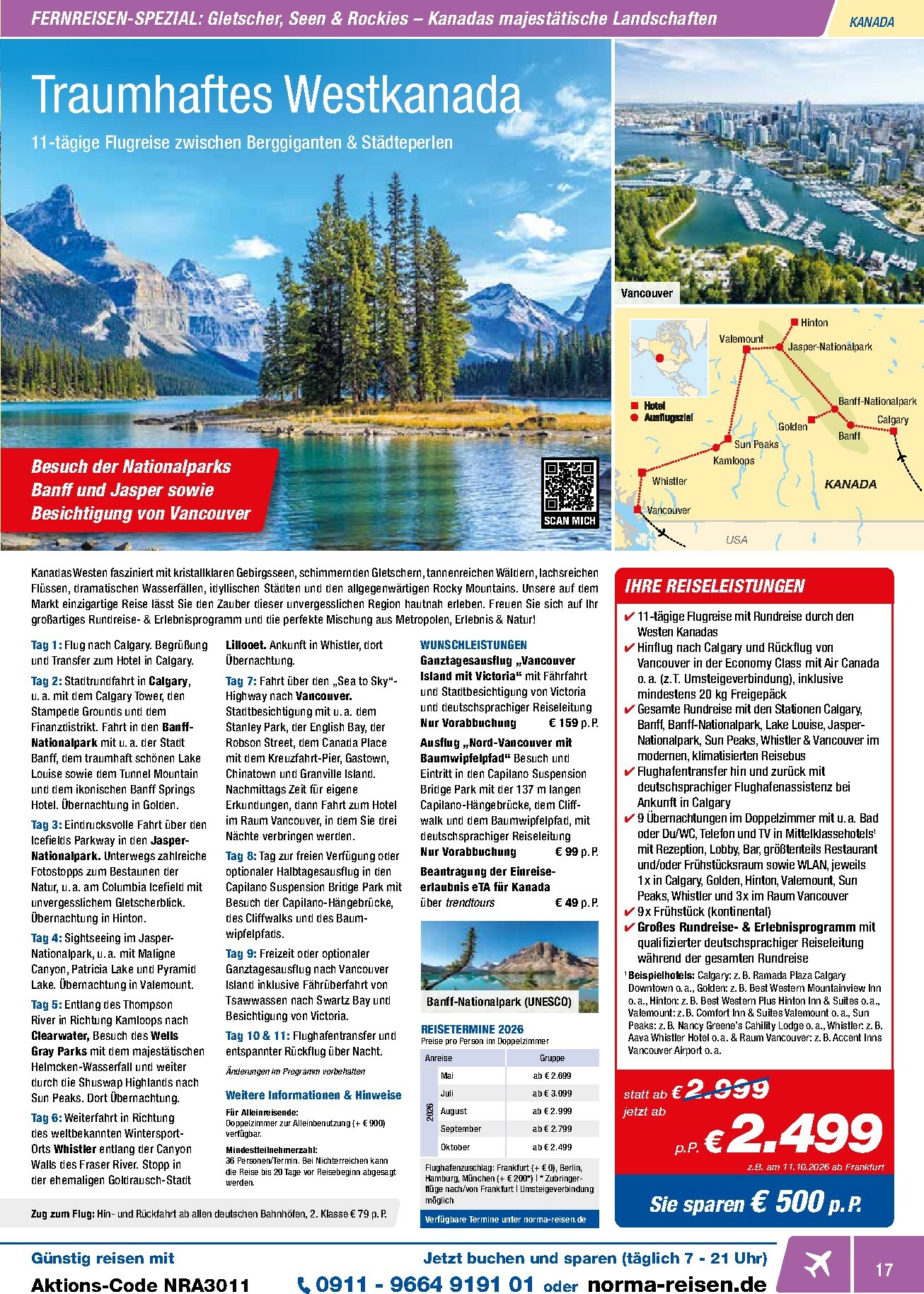 norma - Norma - Reisen-Prospekt gültig vom 01.11. bis 30.11. - page: 17