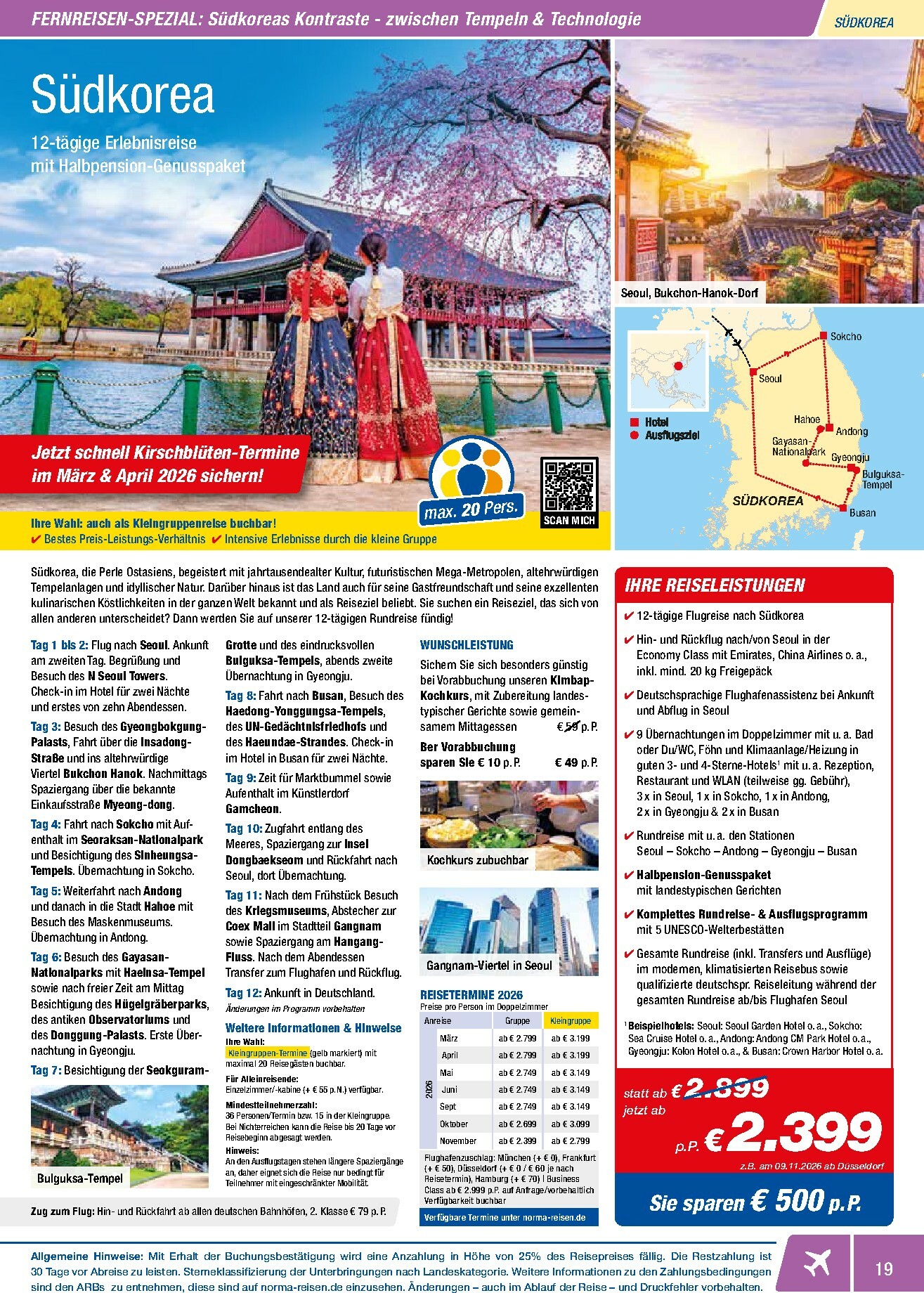 norma - Norma - Reisen-Prospekt gültig vom 01.11. bis 30.11. - page: 19