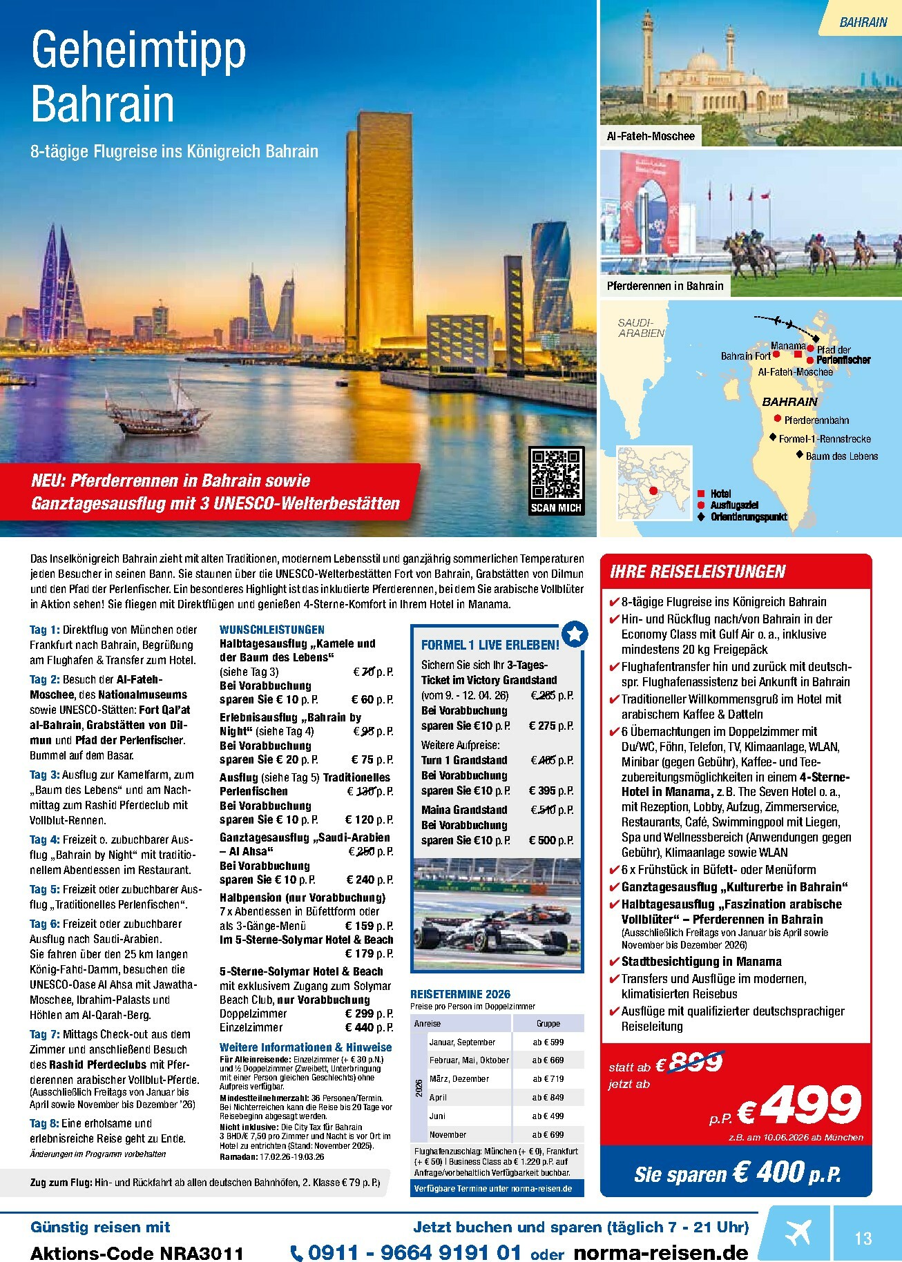 norma - Norma - Reisen-Prospekt gültig vom 01.11. bis 30.11. - page: 13