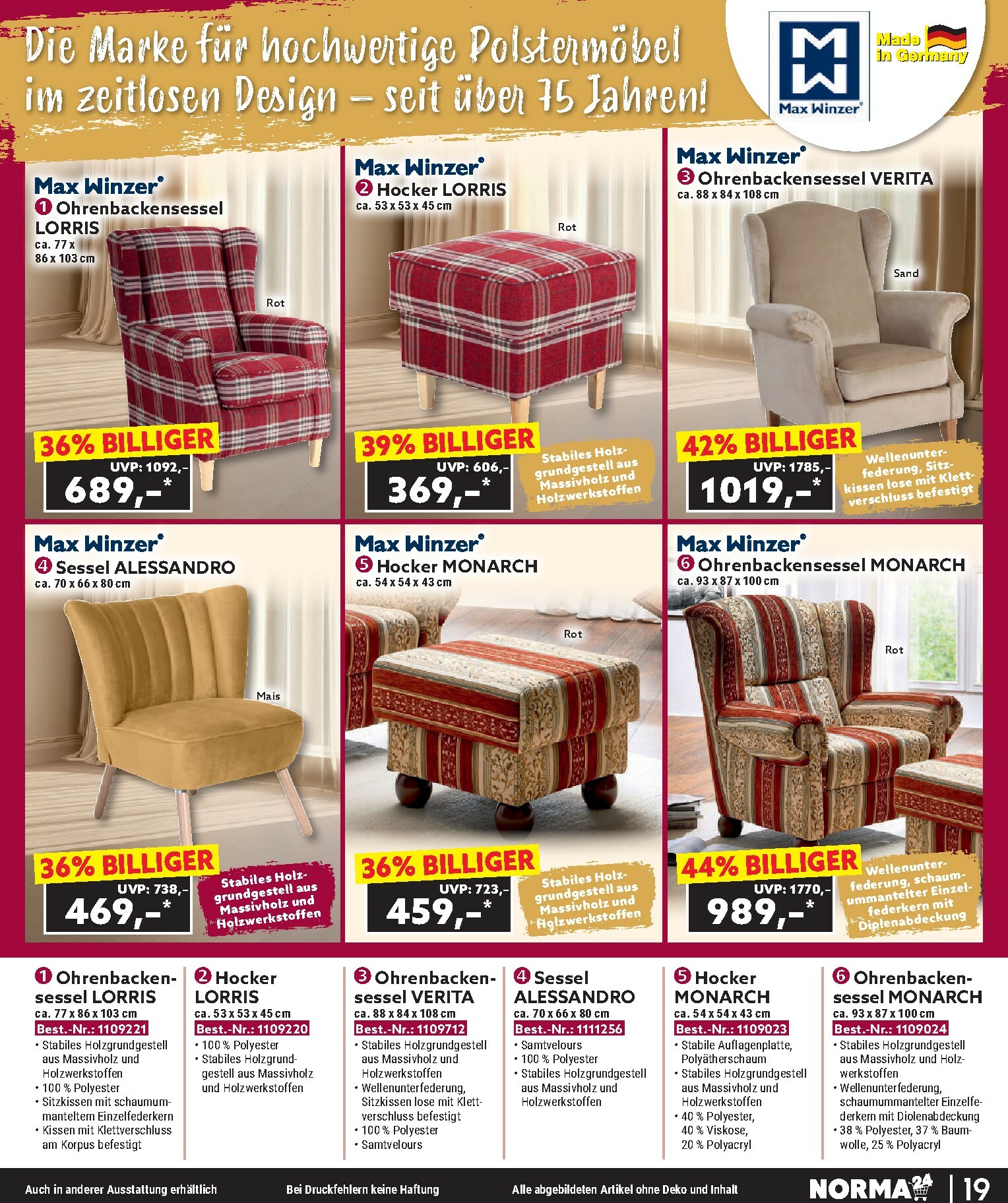 norma - Norma - Bestellmagazin-Prospekt gültig vom 01.11. bis 30.11. - page: 19