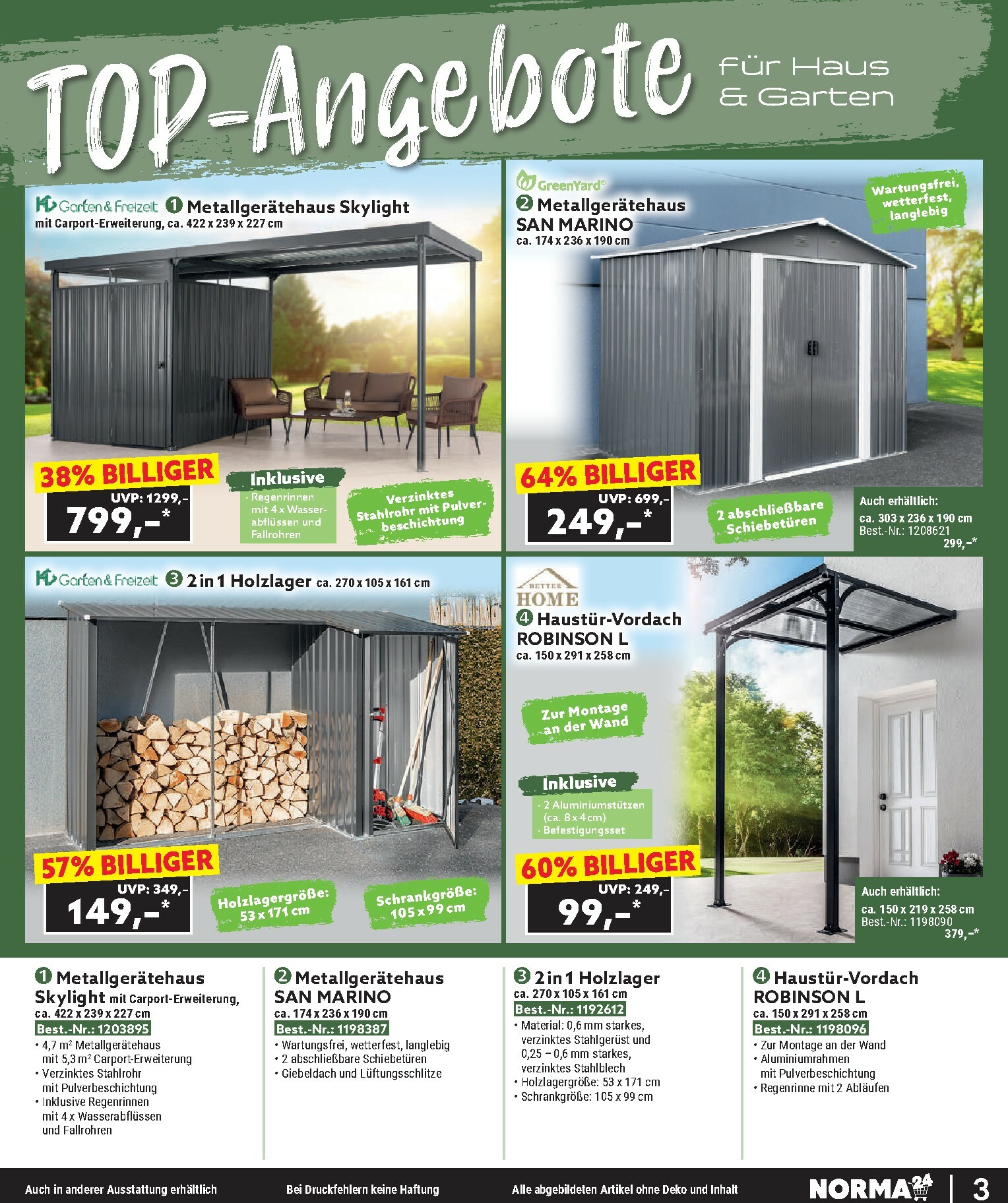 norma - Norma - Bestellmagazin-Prospekt gültig vom 01.11. bis 30.11. - page: 3