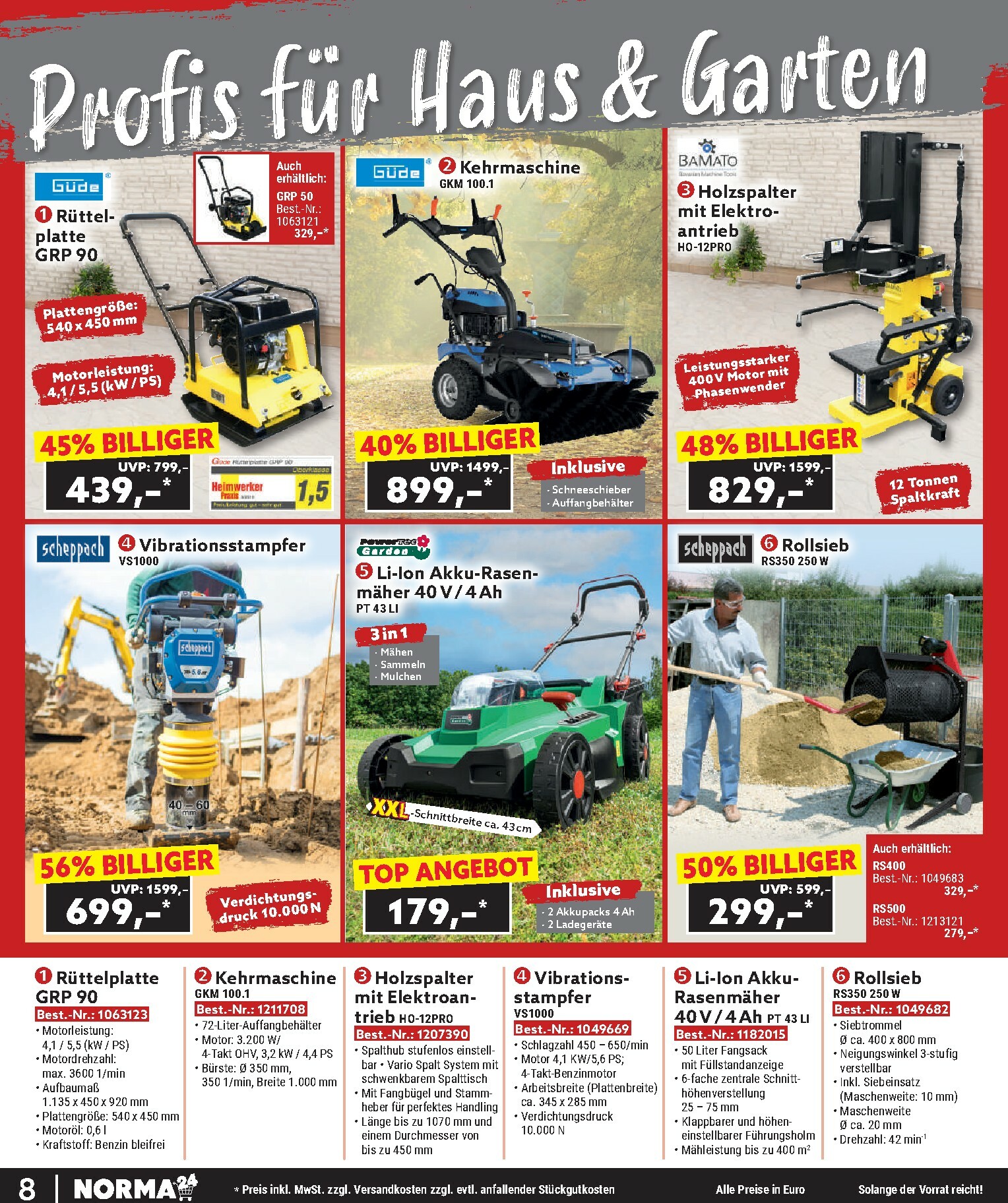 norma - Norma - Bestellmagazin-Prospekt gültig vom 01.11. bis 30.11. - page: 8