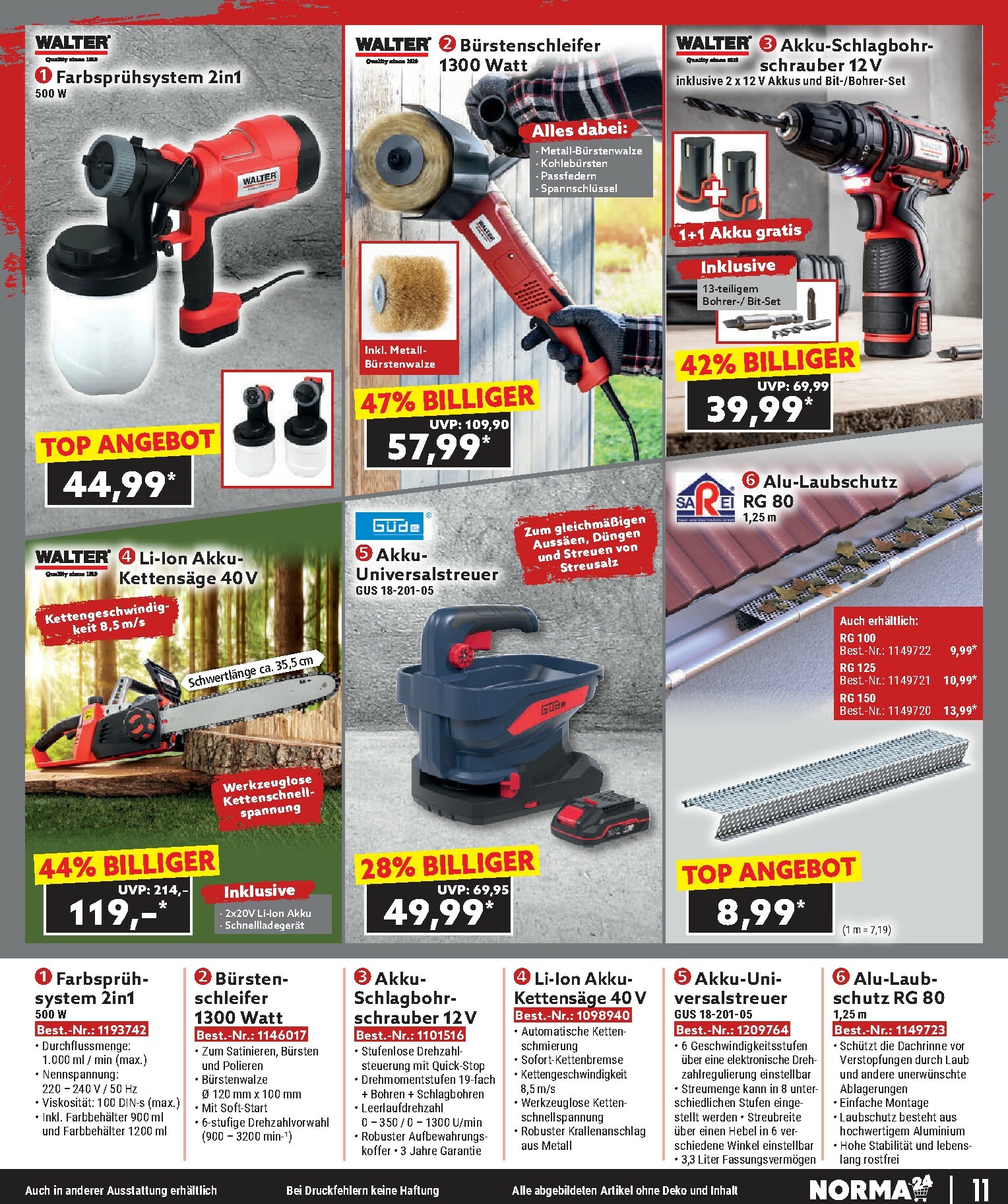 norma - Norma - Bestellmagazin-Prospekt gültig vom 01.11. bis 30.11. - page: 11