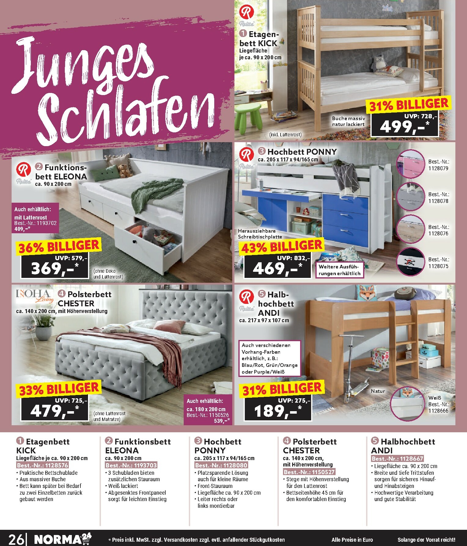 norma - Norma - Bestellmagazin-Prospekt gültig vom 01.11. bis 30.11. - page: 26