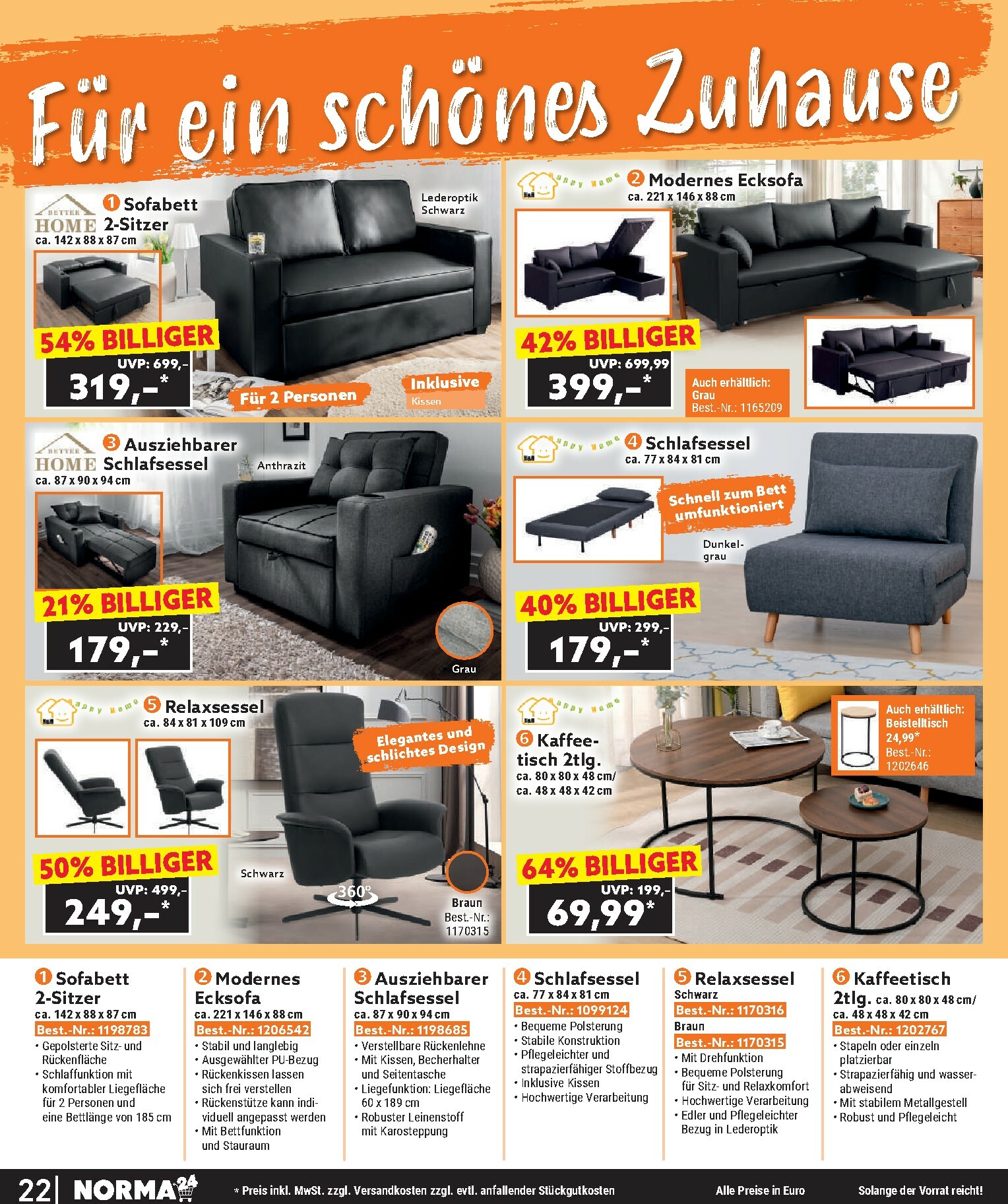 norma - Norma - Bestellmagazin-Prospekt gültig vom 01.11. bis 30.11. - page: 22