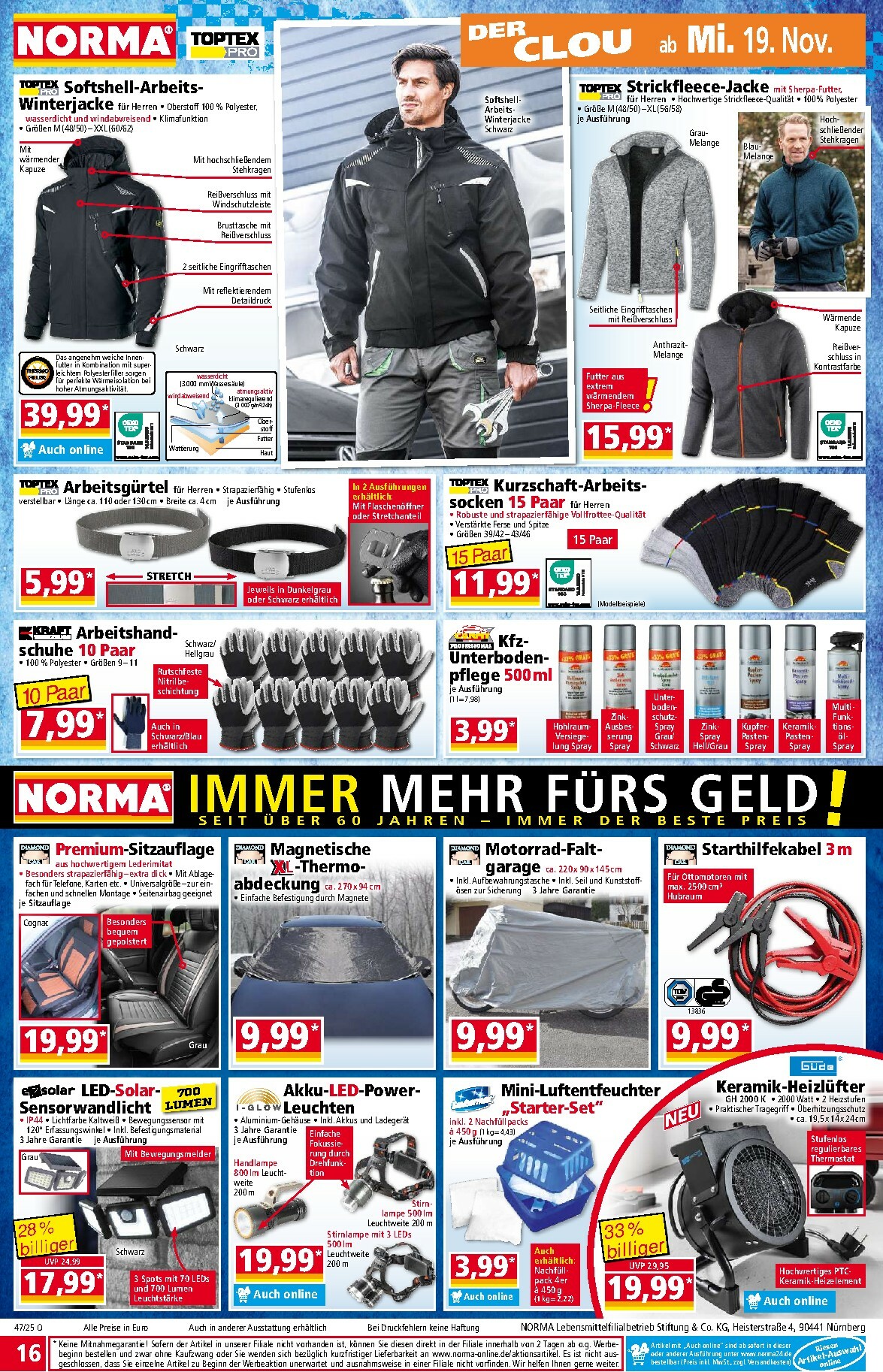 norma - Norma - Black Friday-Prospekt gültig vom 17.11. bis 22.11. - page: 16