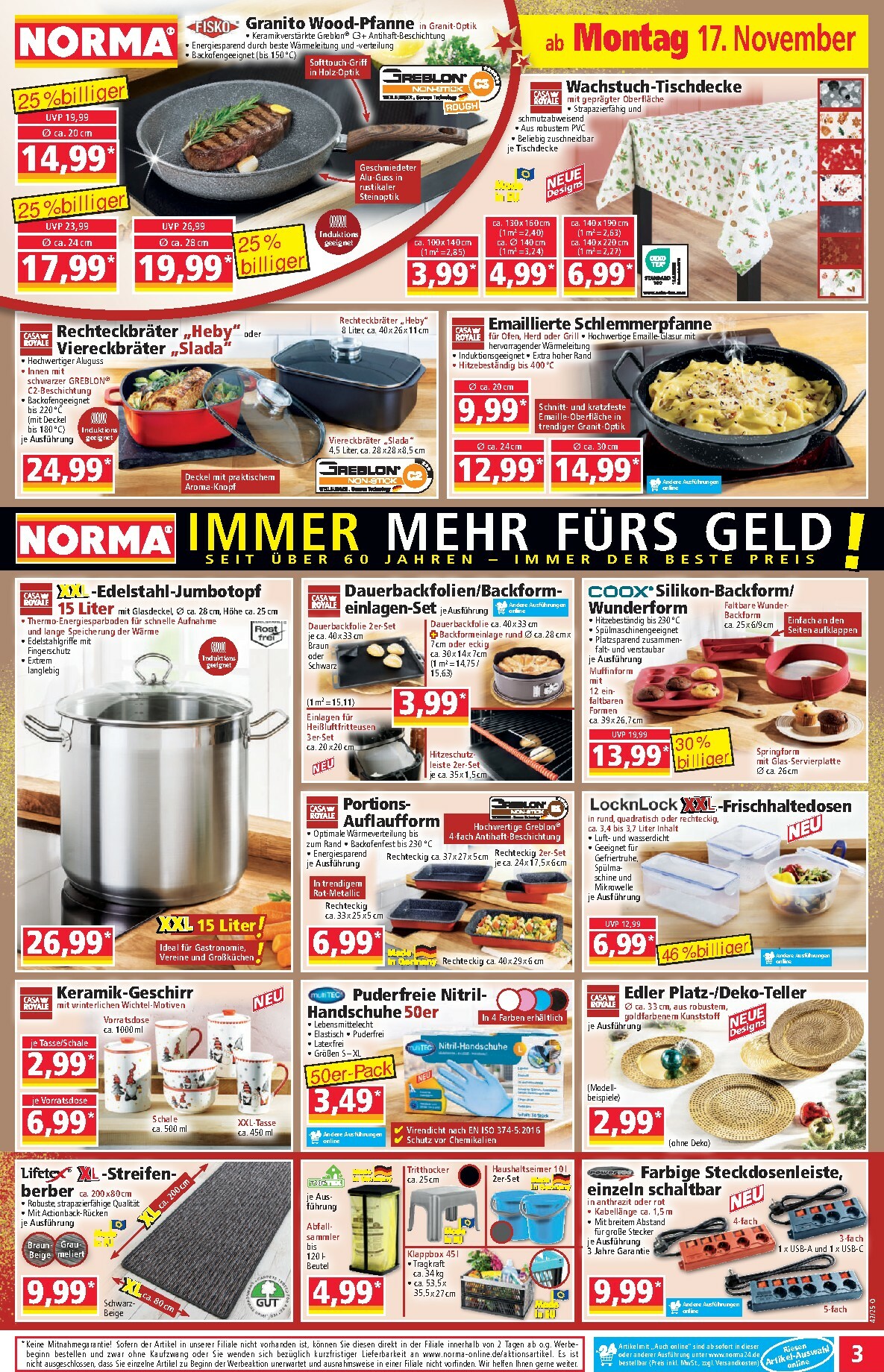 norma - Norma - Black Friday-Prospekt gültig vom 17.11. bis 22.11. - page: 3
