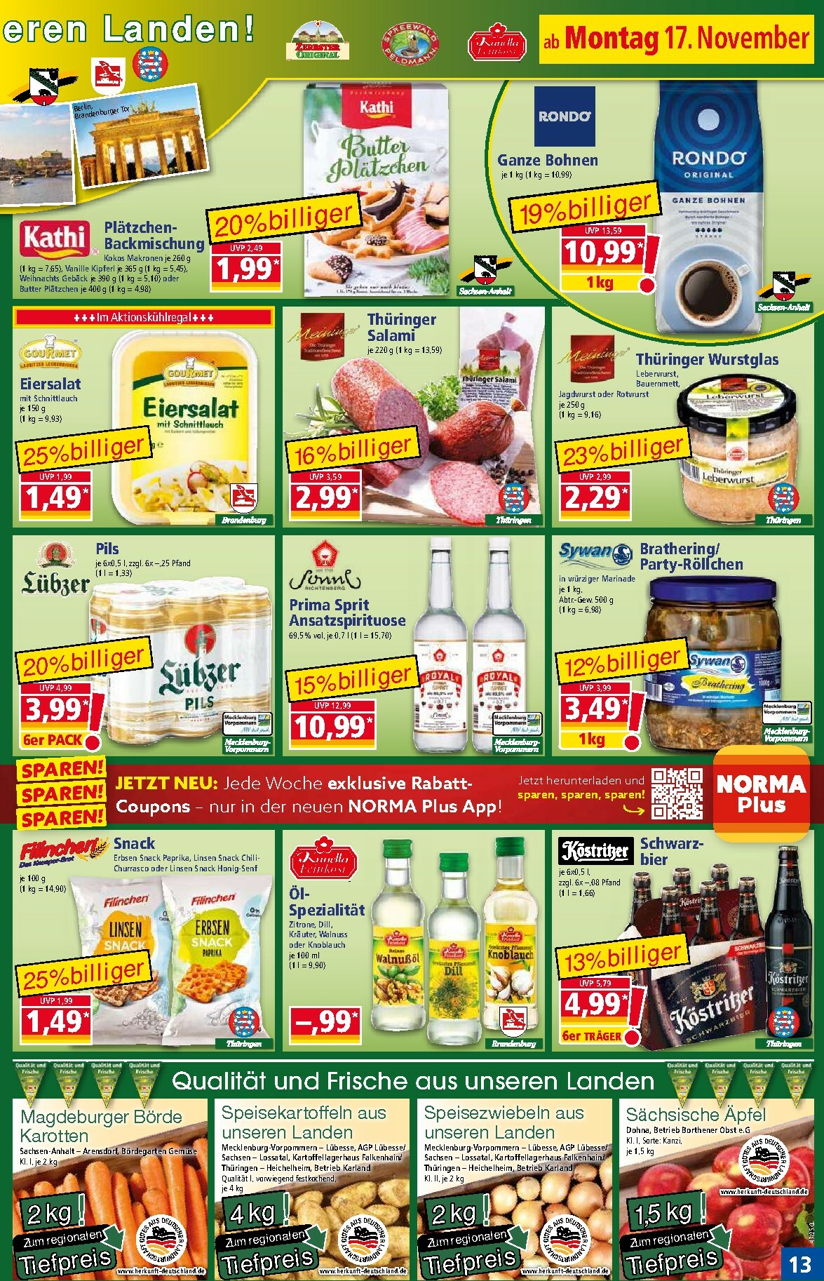 norma - Norma - Black Friday-Prospekt gültig vom 17.11. bis 22.11. - page: 13