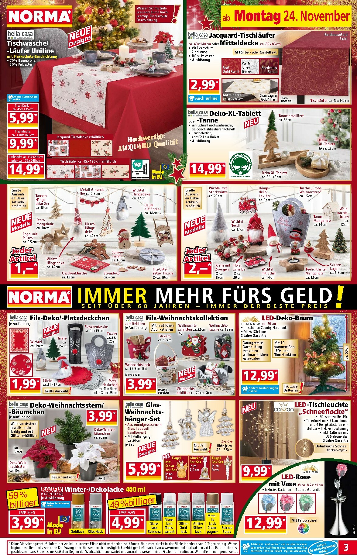 norma - Norma-Prospekt gültig vom 24.11. bis 29.11. - page: 3